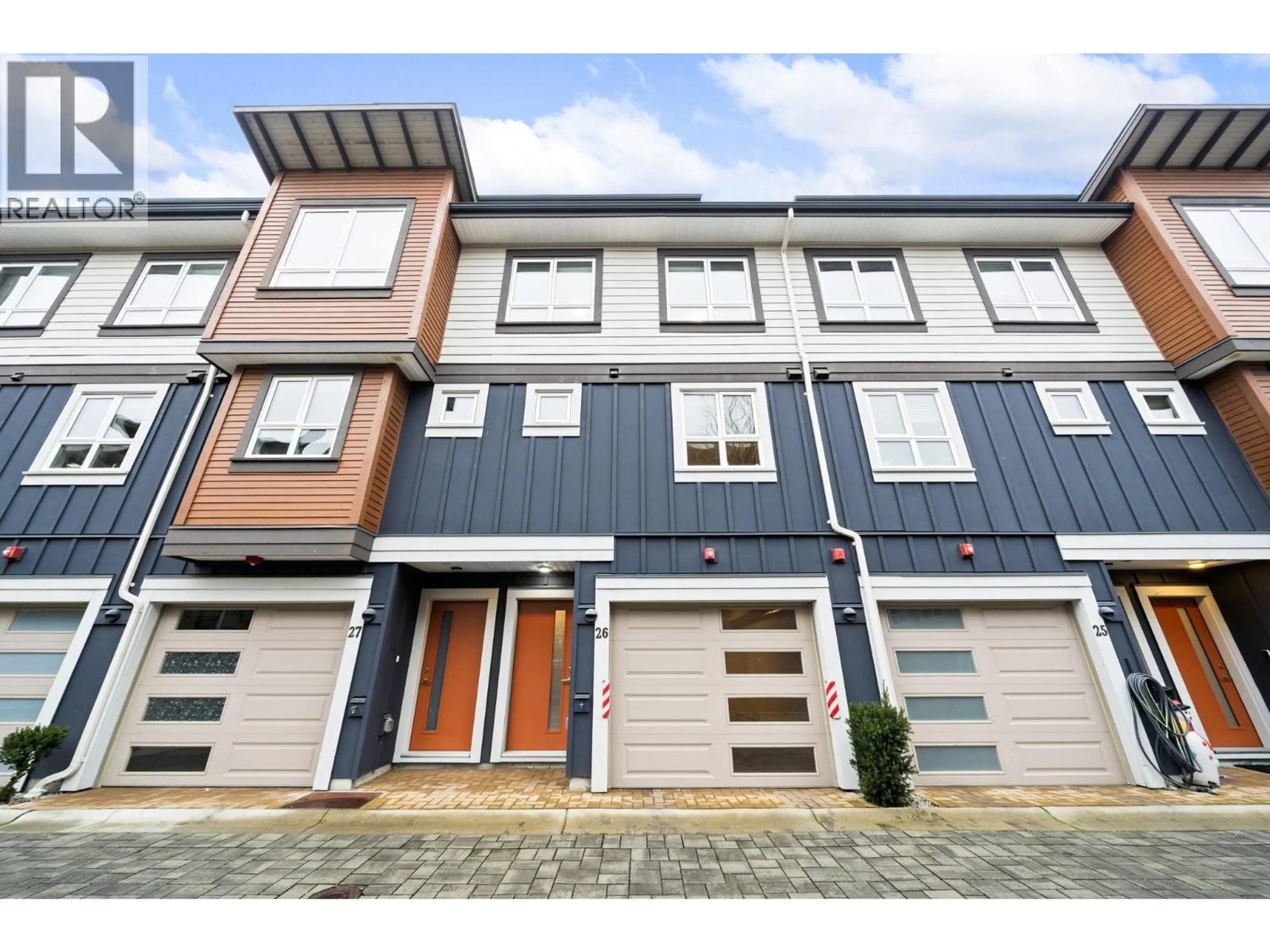 Home with vinyl exterior material, street for 26 - 10311 RIVER DRIVE, Richmond British Columbia V6X0T2