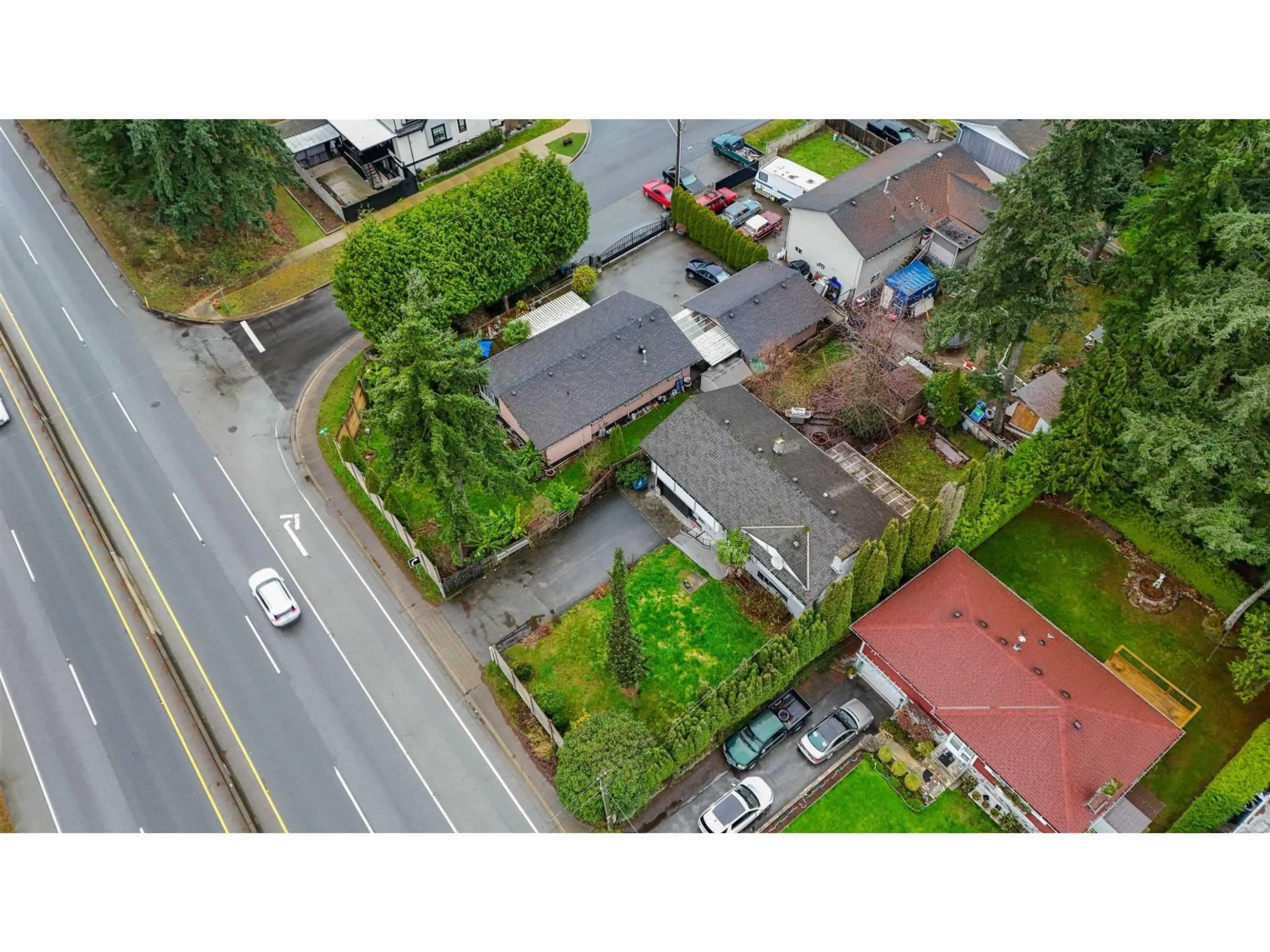 A pic from outside/outdoor area/front of a property/back of a property/a pic from drone, street for 12627 58 AVENUE, Surrey British Columbia V3X2P5