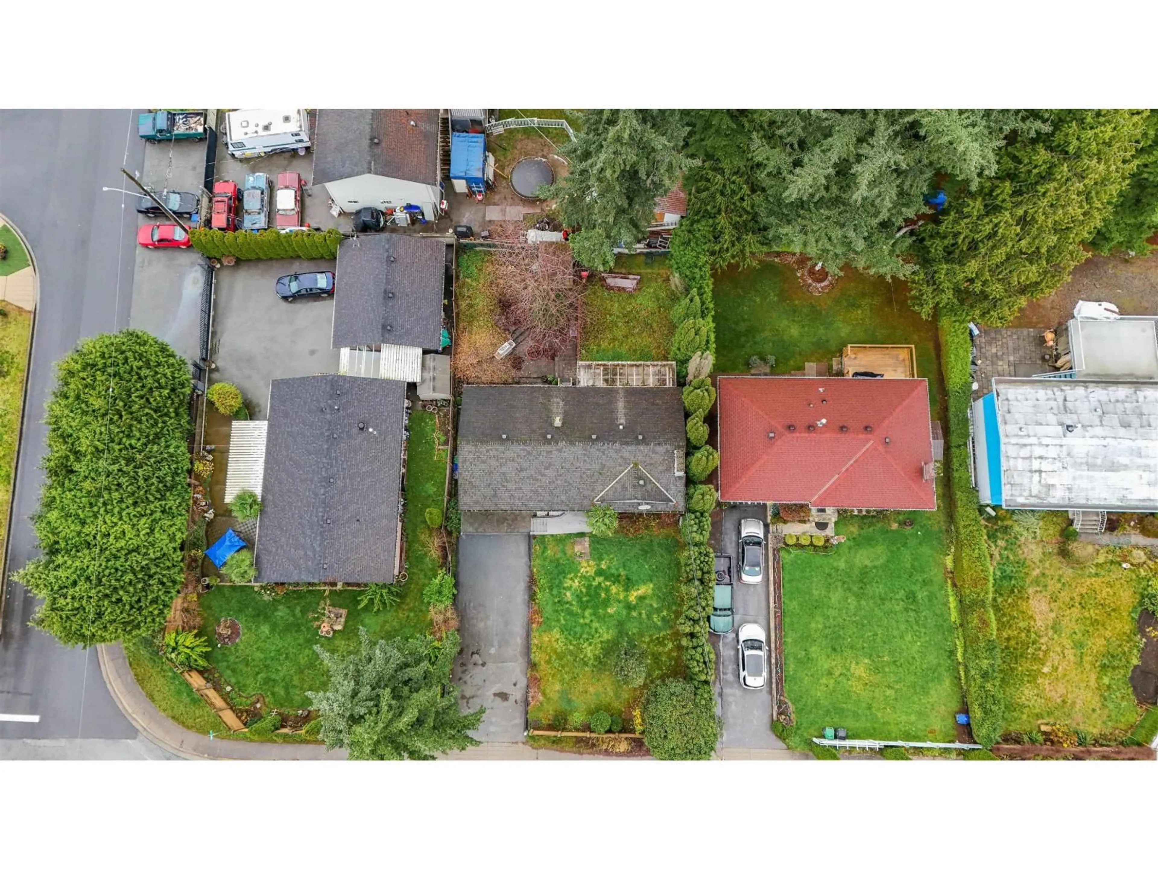 A pic from outside/outdoor area/front of a property/back of a property/a pic from drone, street for 12627 58 AVENUE, Surrey British Columbia V3X2P5