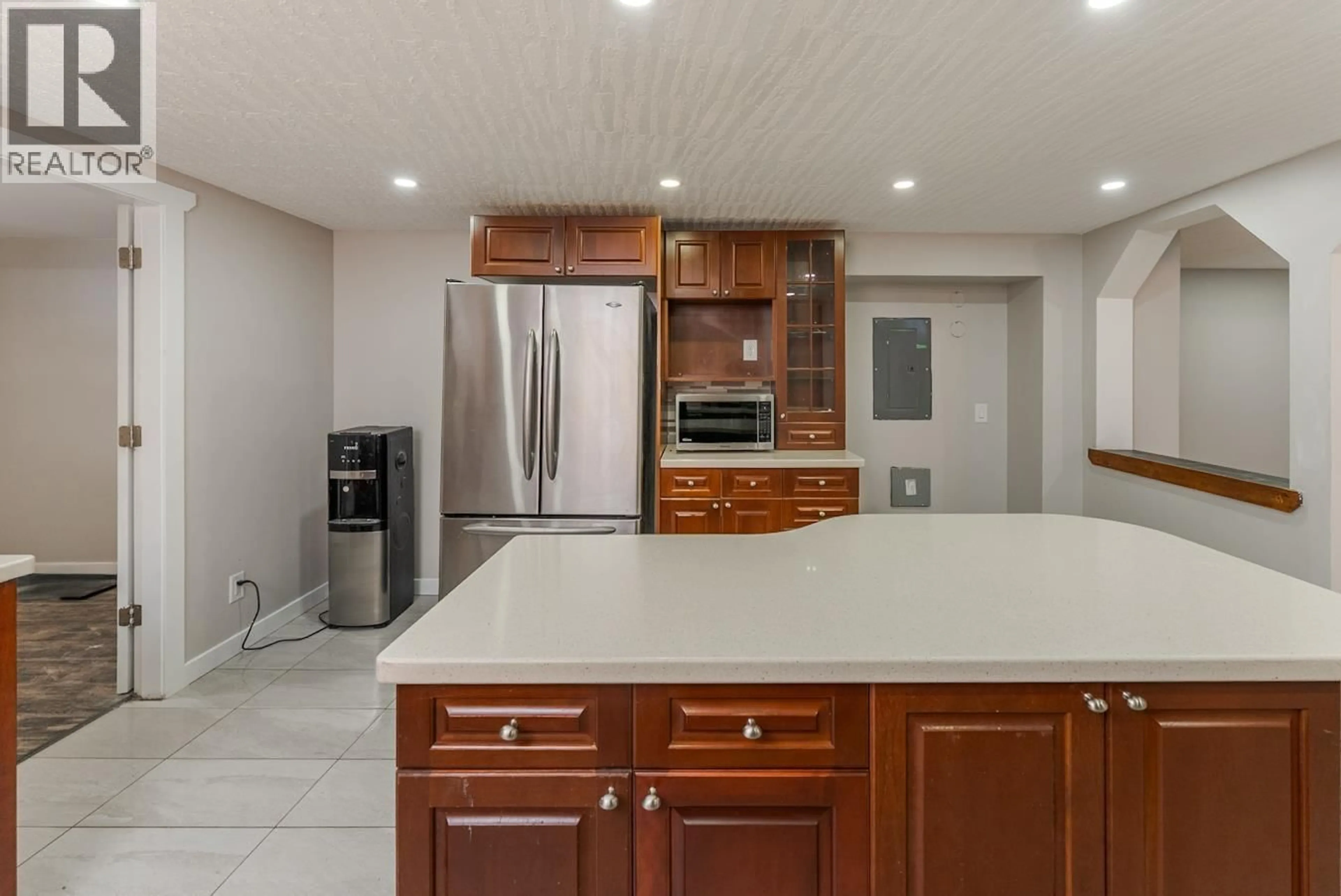 Open concept kitchen, ceramic/tile floor for 6315 CUMMINGS ROAD, Prince George British Columbia V2N5W1