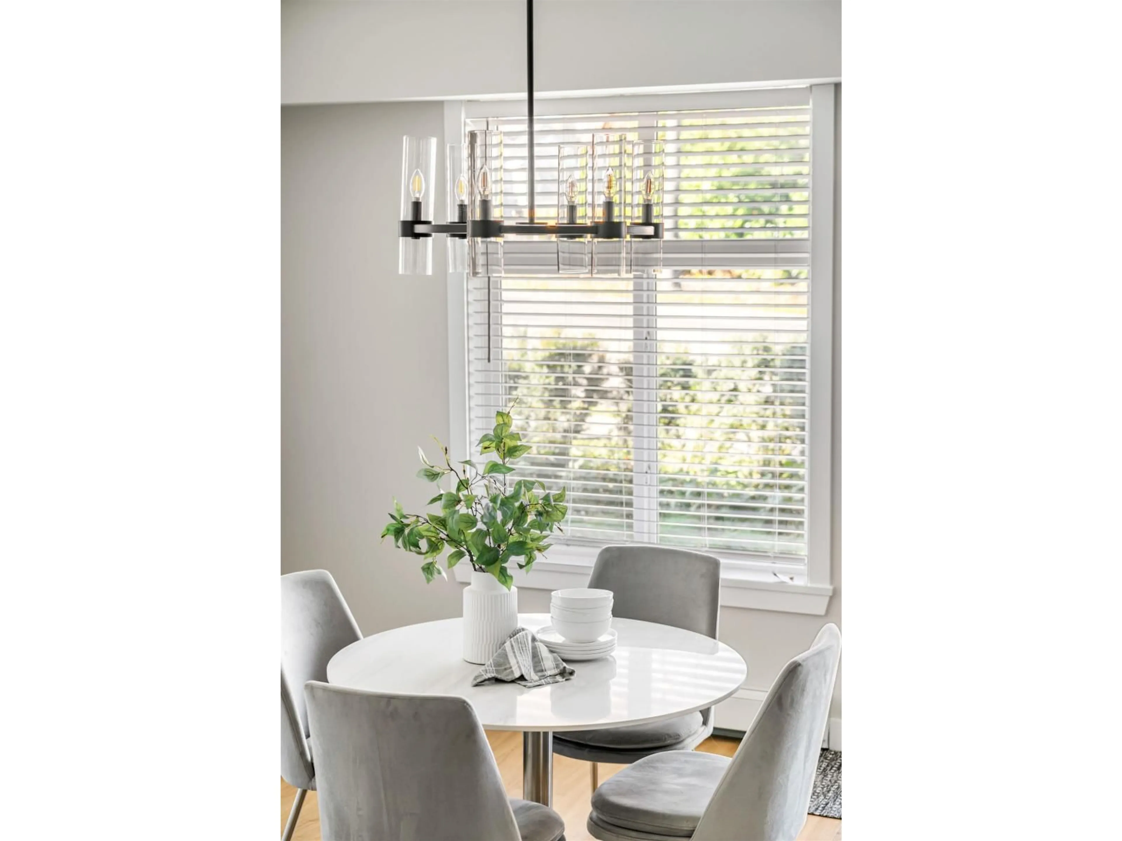 Dining room, wood/laminate floor for 306 - 20932 83 AVENUE, Langley British Columbia V2Y0K8