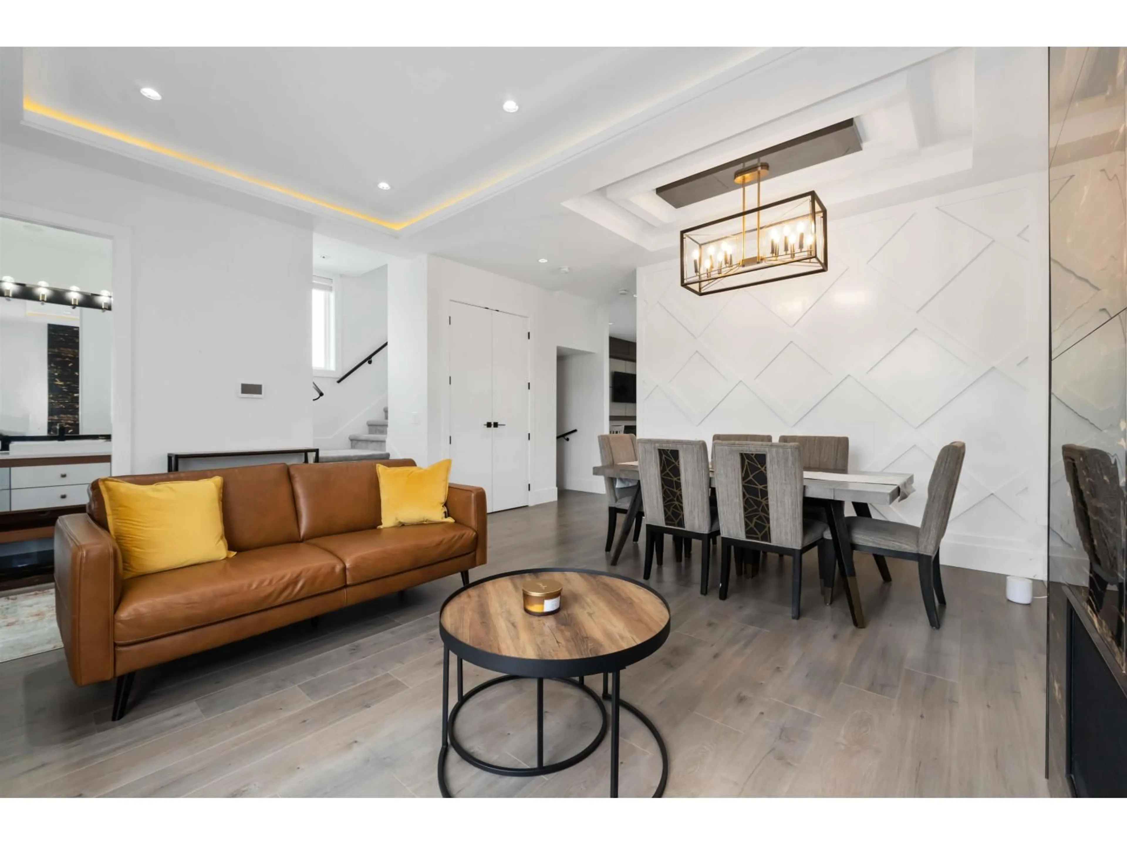 Living room with furniture, unknown for 7065 194A STREET, Surrey British Columbia V4N1N2