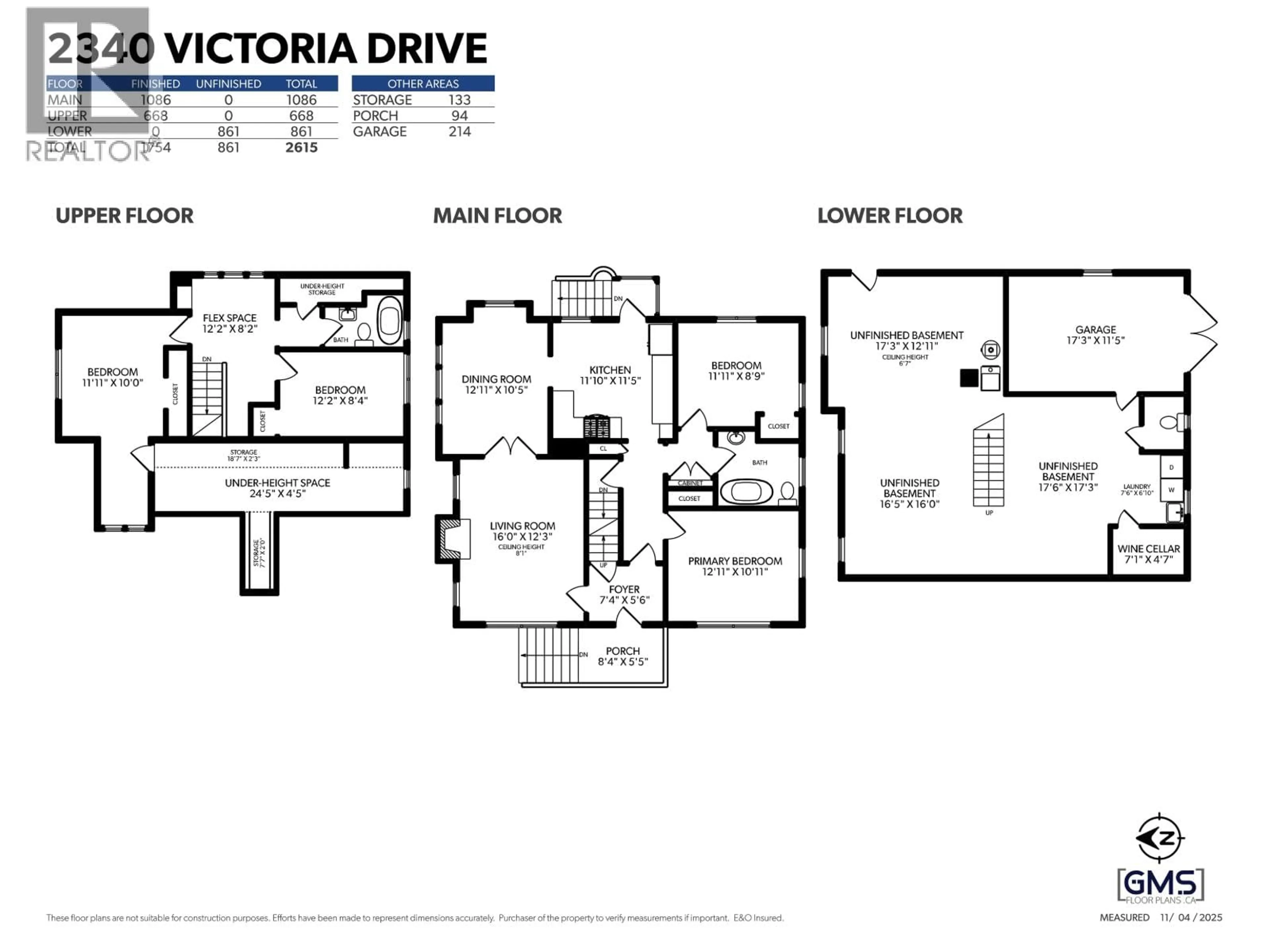 Floor plan for 2340 VICTORIA DRIVE, Vancouver British Columbia V5N4K9