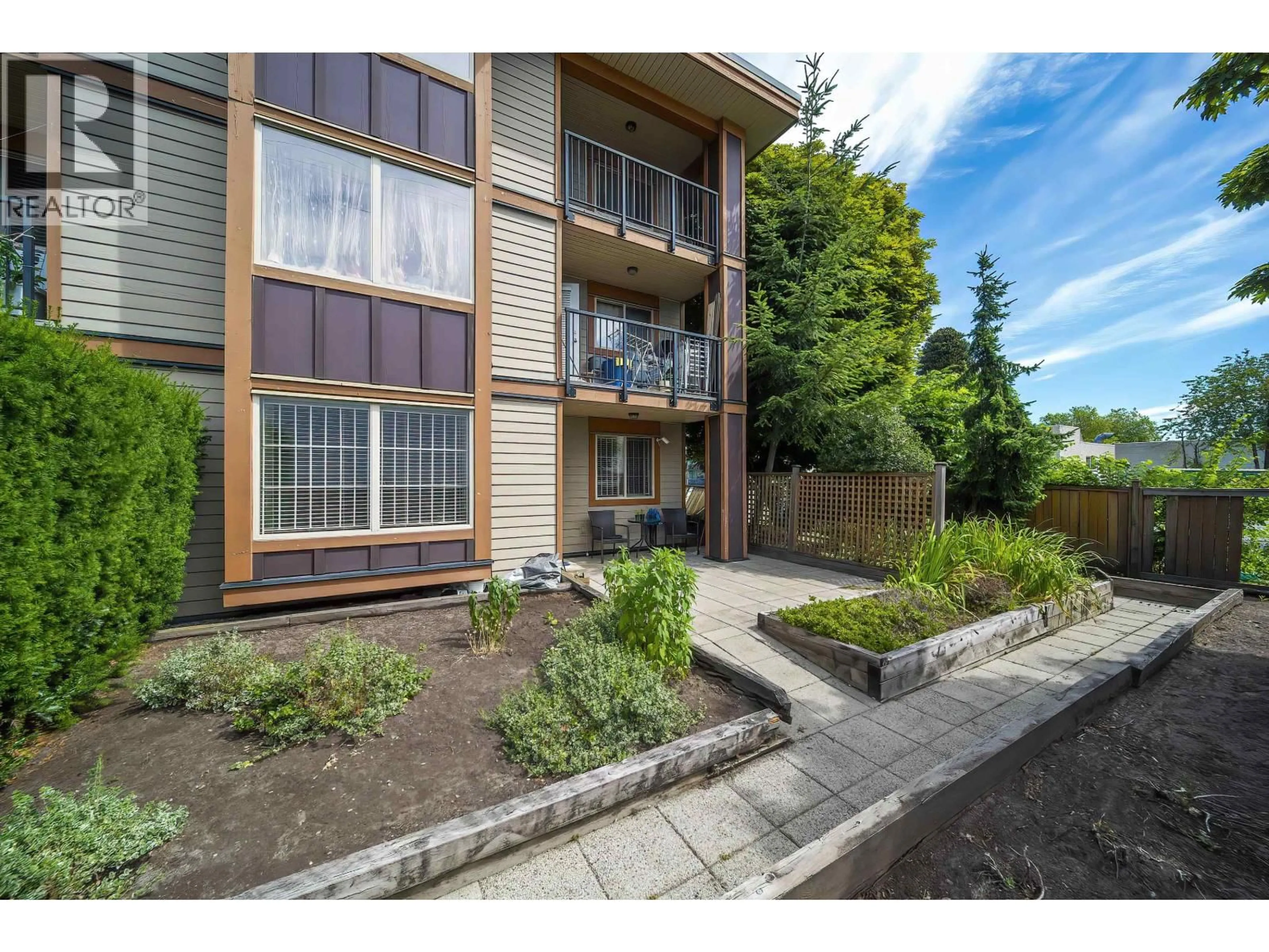 A pic from outside/outdoor area/front of a property/back of a property/a pic from drone, street for 110 - 5000 IMPERIAL STREET, Burnaby British Columbia V5J1C8