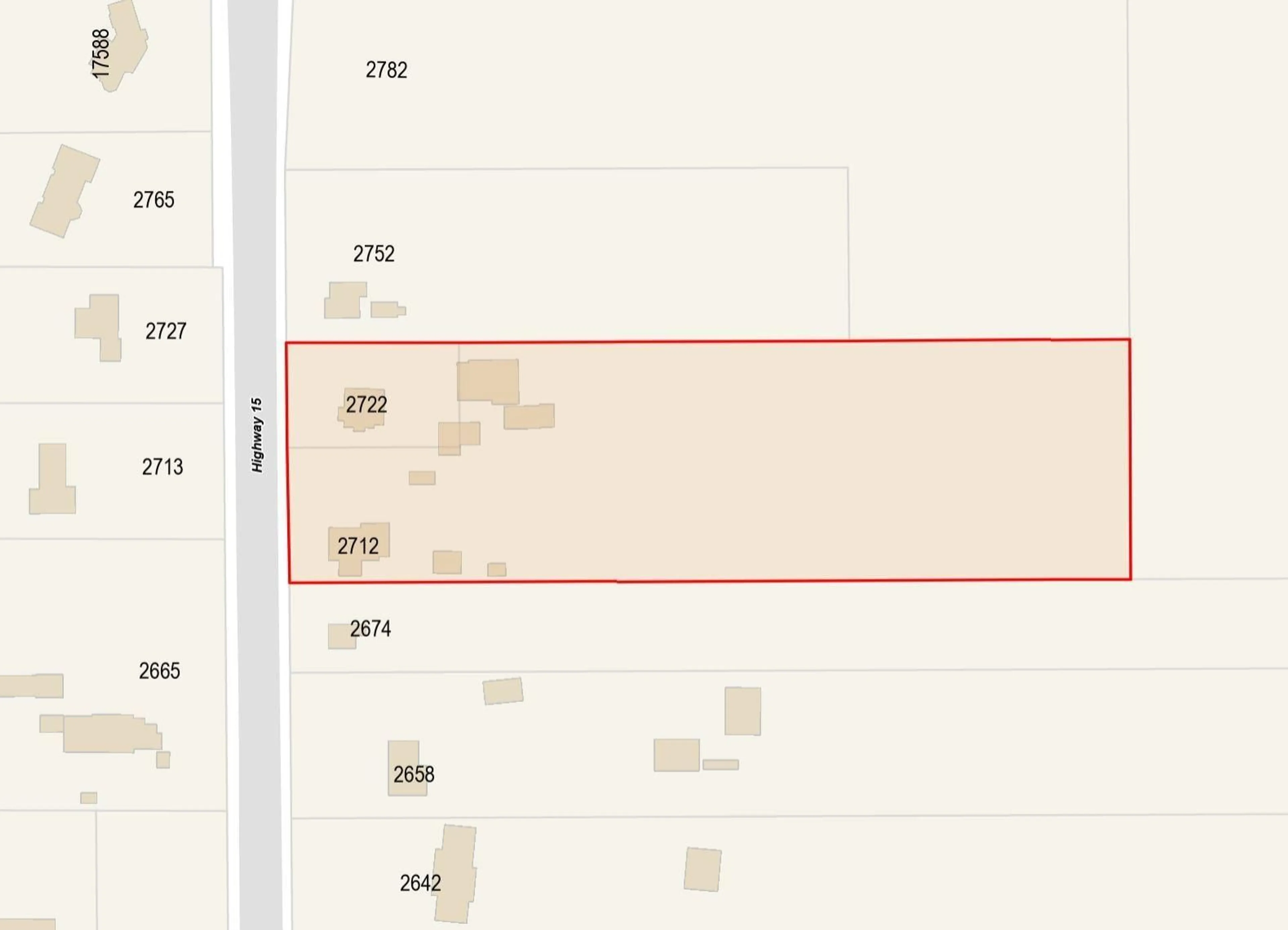 Picture of a map for 2712- - 2722 176 STREET, Surrey British Columbia V3Z9W5