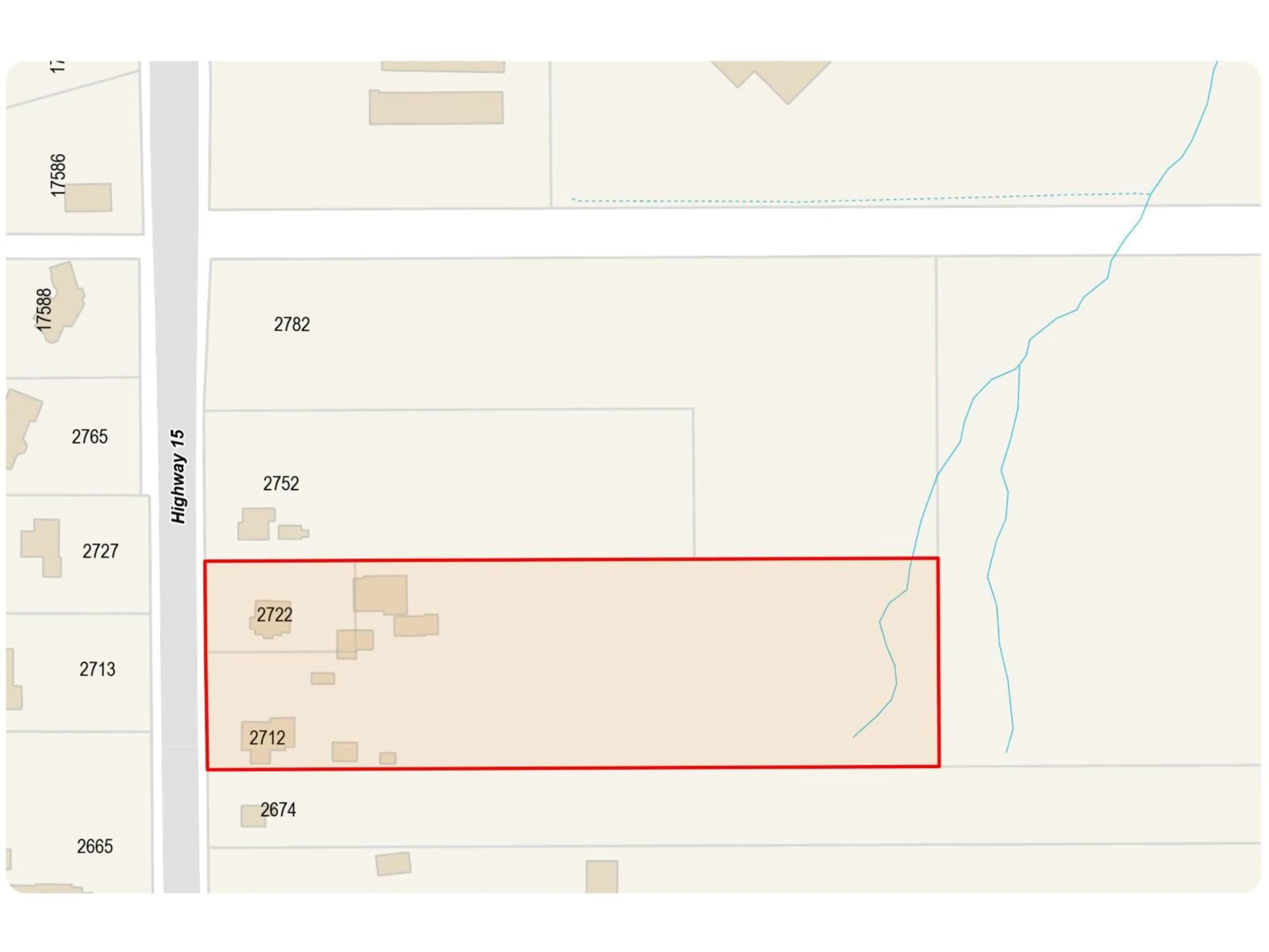 Picture of a map for 2712- - 2722 176 STREET, Surrey British Columbia V3Z9W5