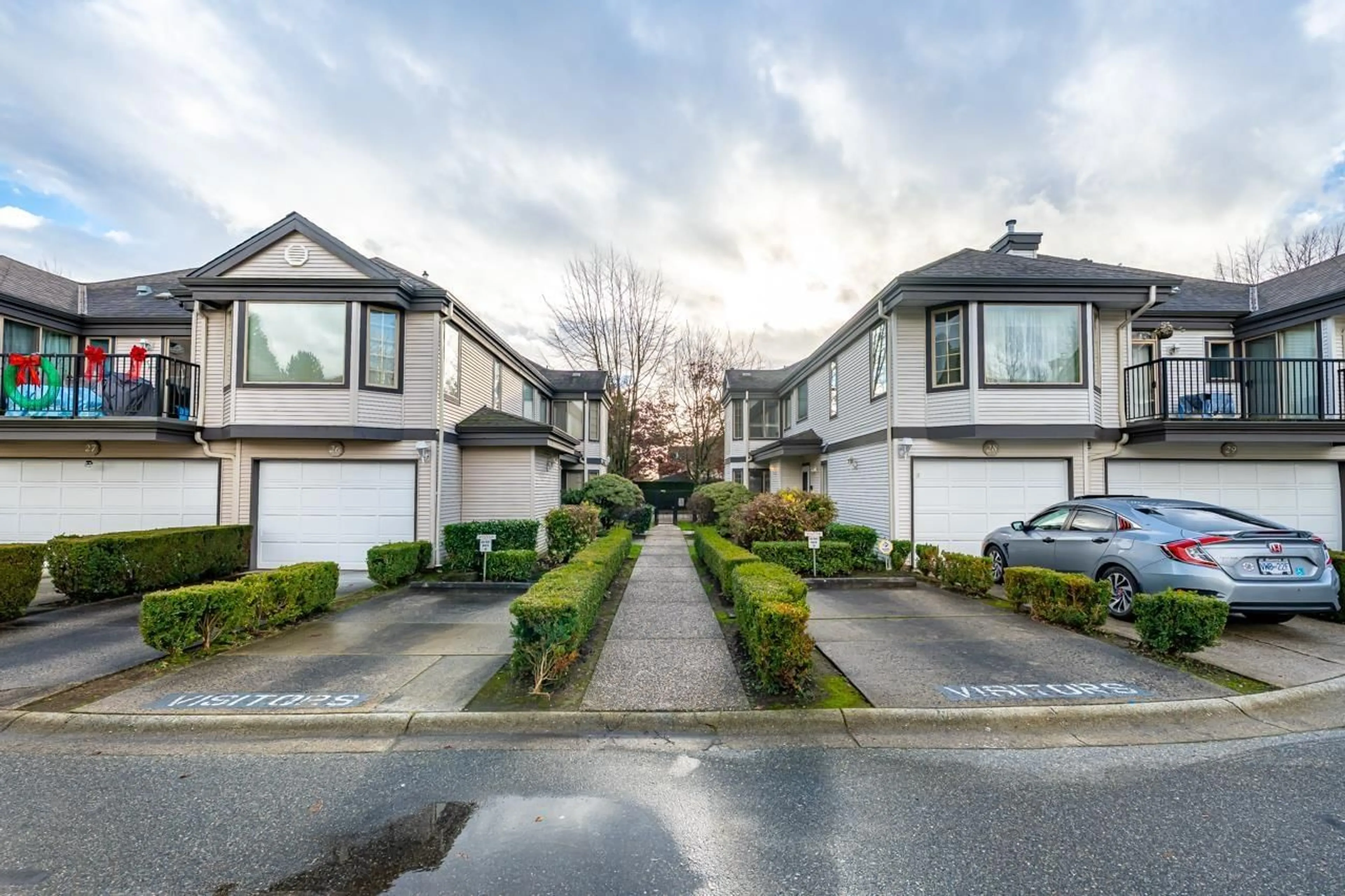 A pic from outside/outdoor area/front of a property/back of a property/a pic from drone, street for 29 - 15840 84TH AVENUE, Surrey British Columbia V3S8J9