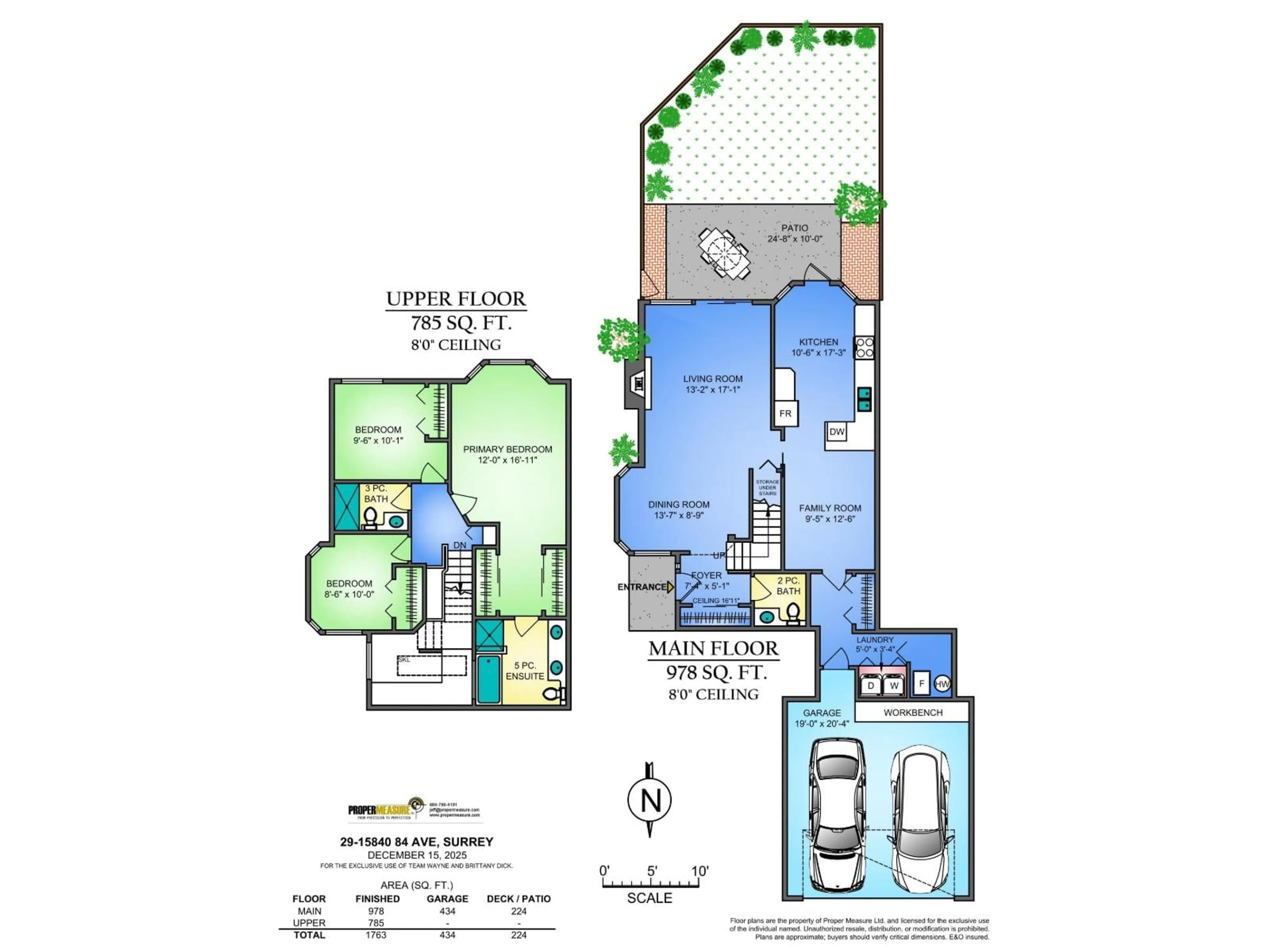 Floor plan for 29 - 15840 84TH AVENUE, Surrey British Columbia V3S8J9