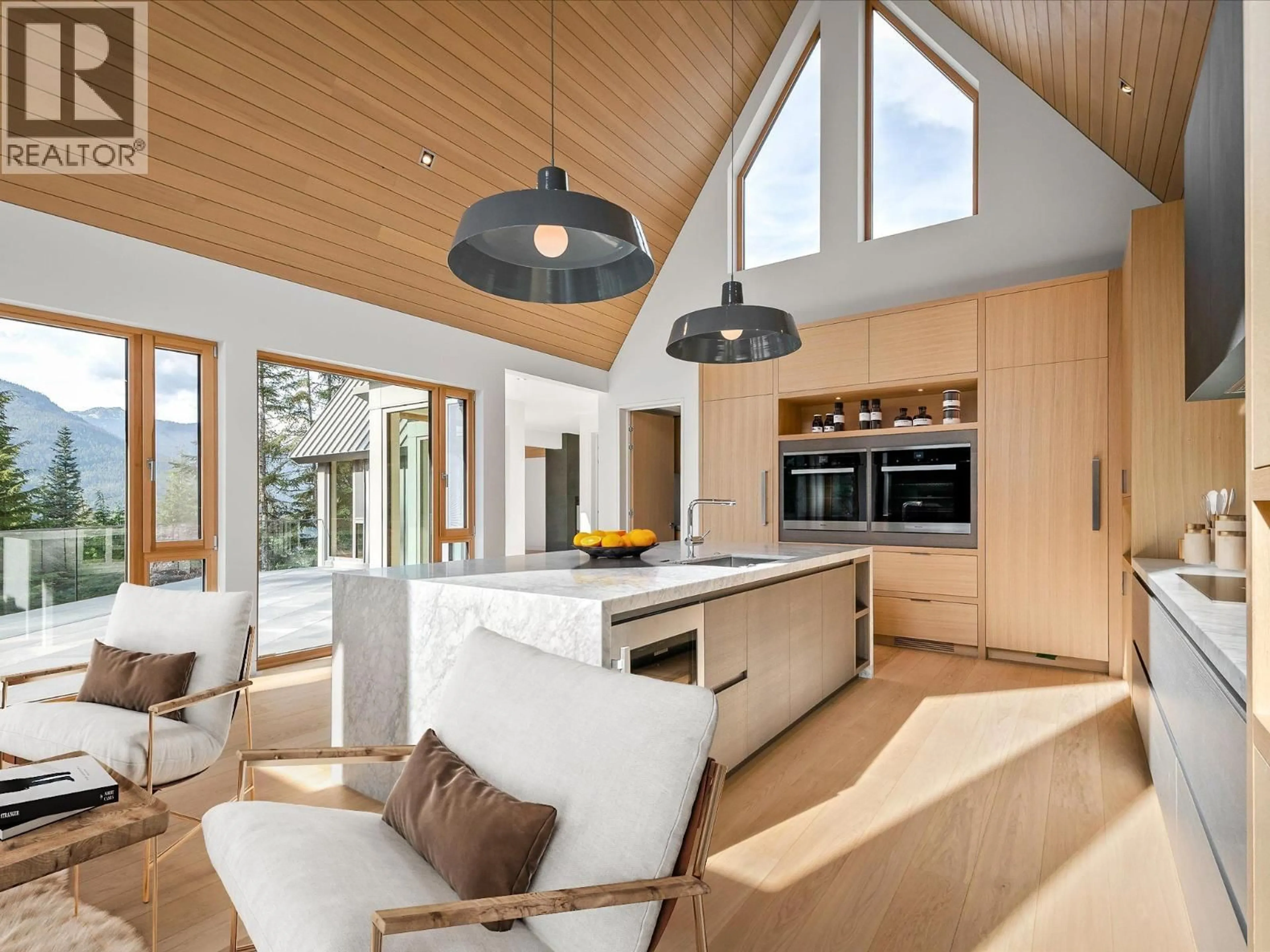 Open concept kitchen, wood/laminate floor for 2925 KADENWOOD DRIVE, Whistler British Columbia V8E0L6