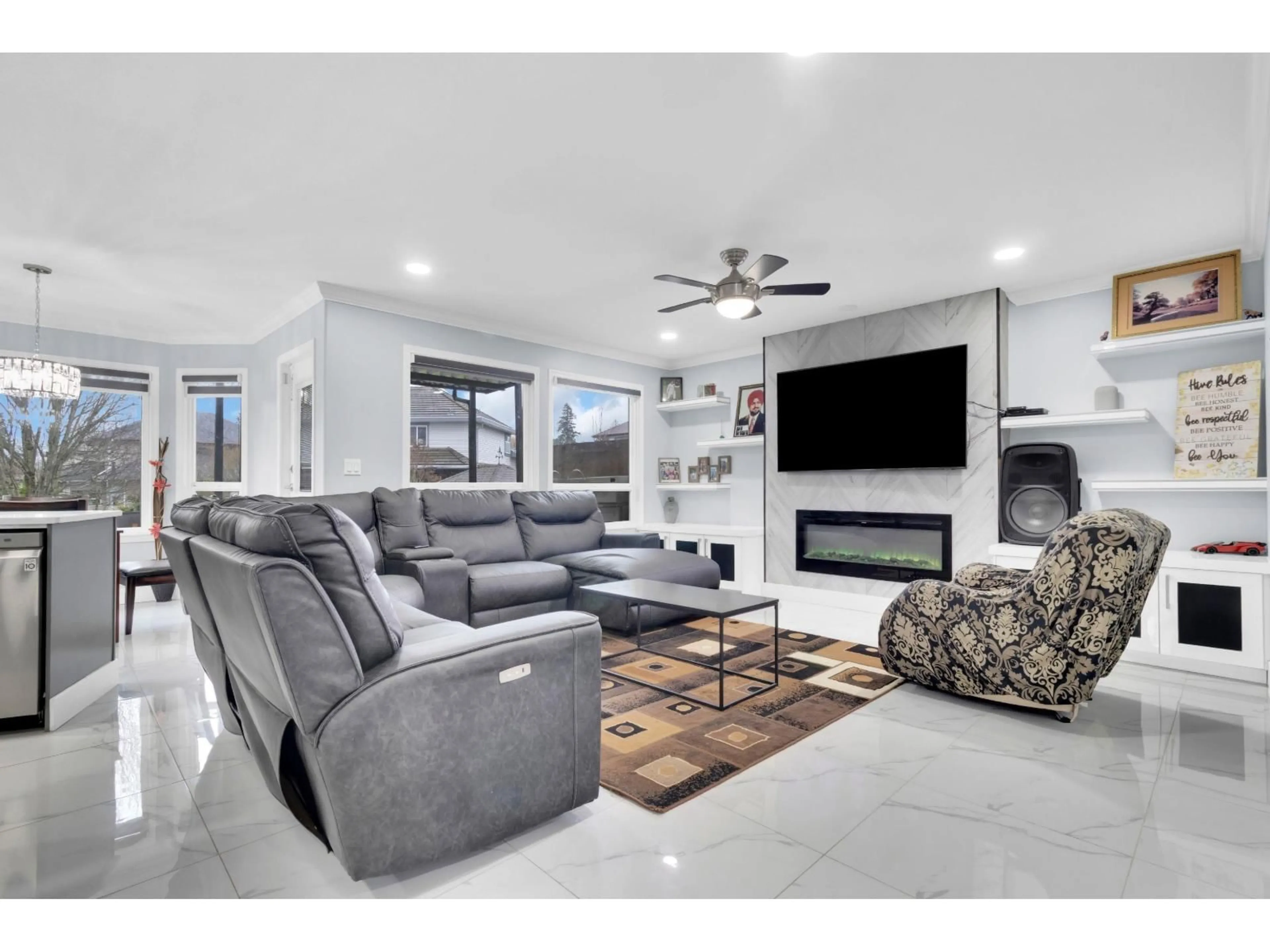 Living room with furniture, unknown for 18239 68 AVENUE, Surrey British Columbia V3S9C6