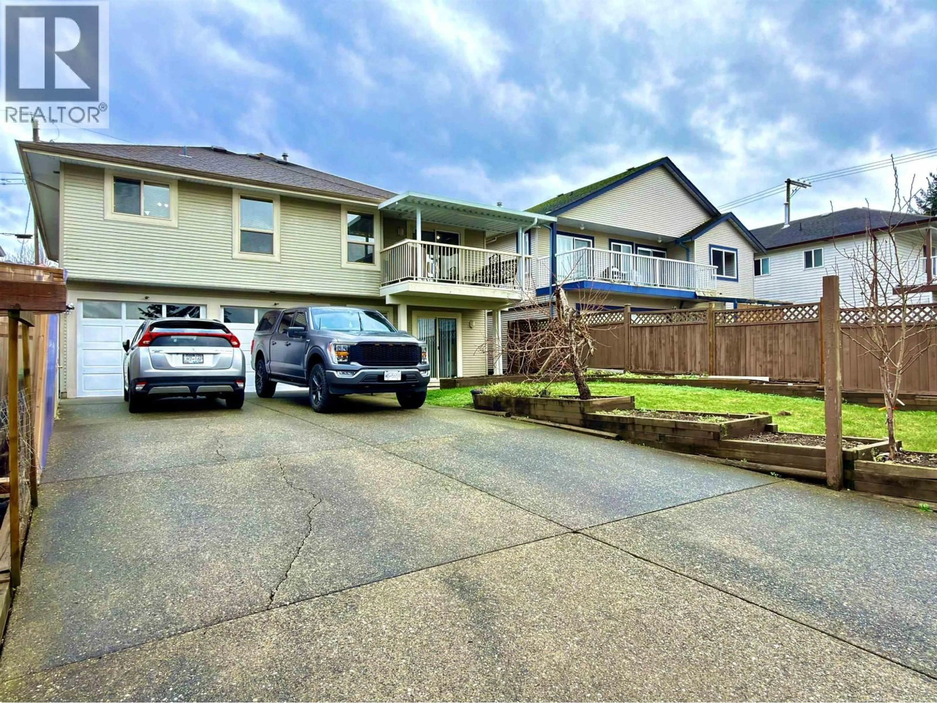 A pic from outside/outdoor area/front of a property/back of a property/a pic from drone, street for 23225 124 AVENUE, Maple Ridge British Columbia V2X1R6