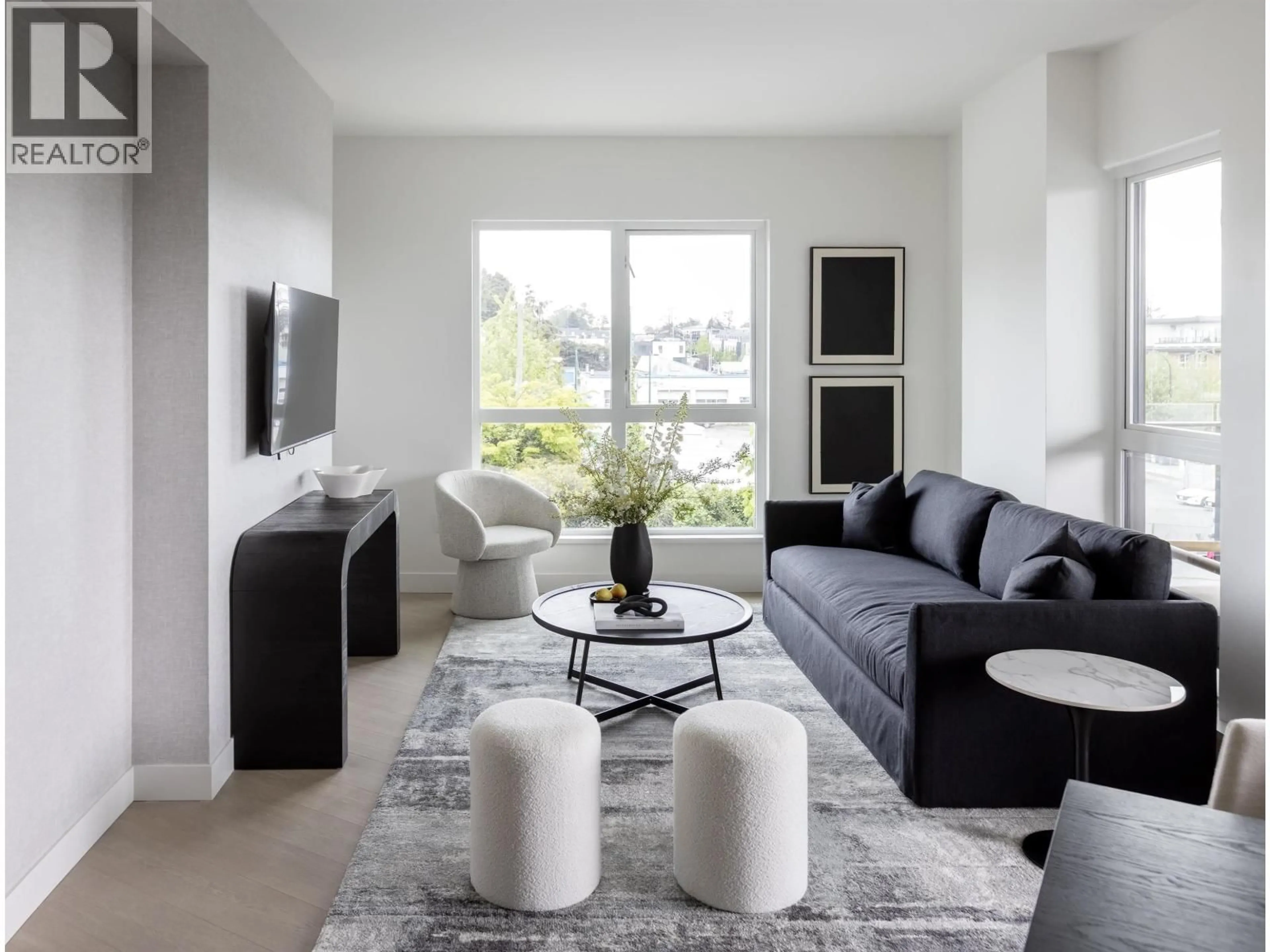 Living room with furniture, unknown for 659 - 422 3RD STREET, North Vancouver British Columbia V7L1G2