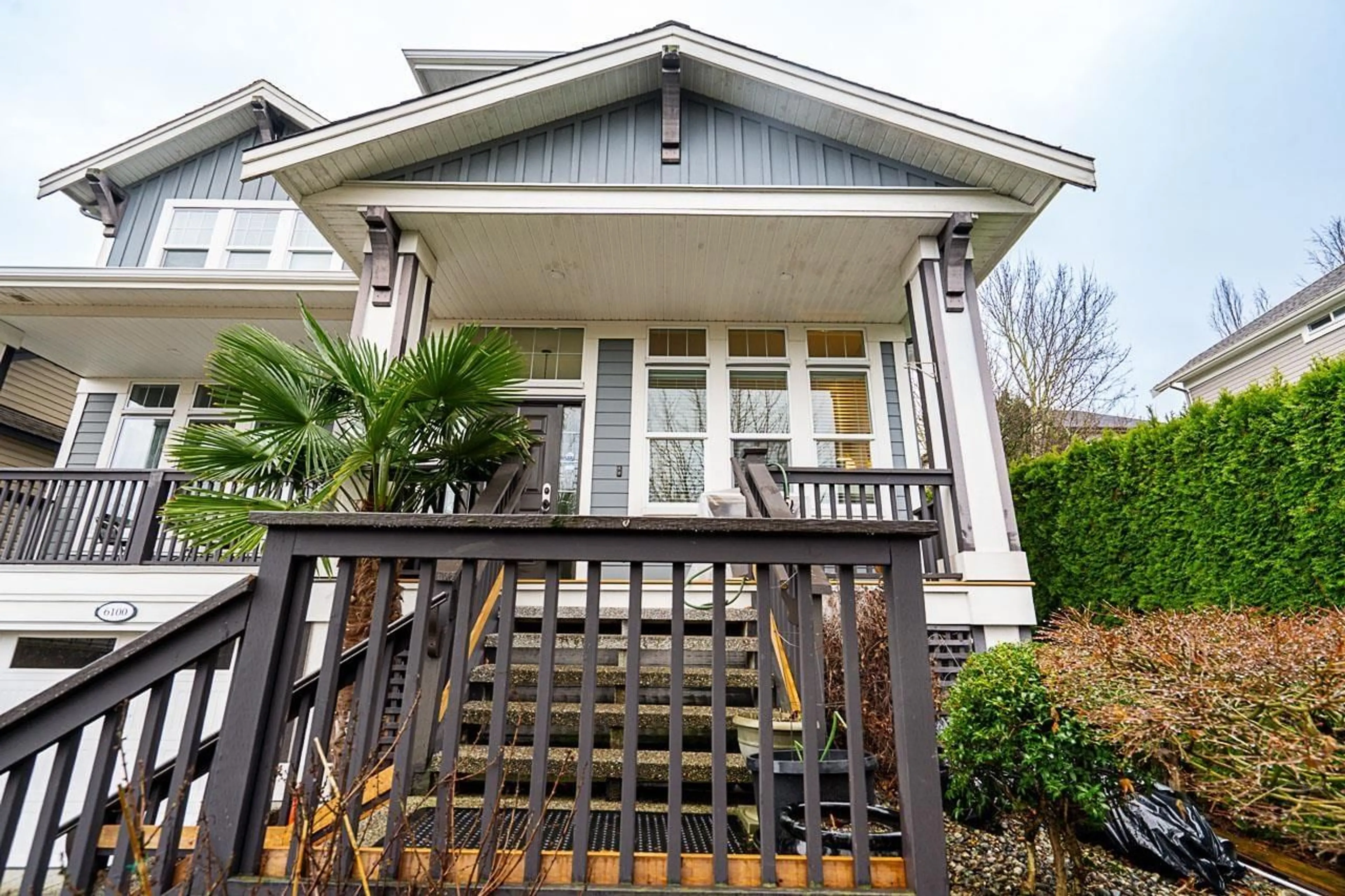 Home with vinyl exterior material, street for 6100 163B STREET, Surrey British Columbia V3S3W2