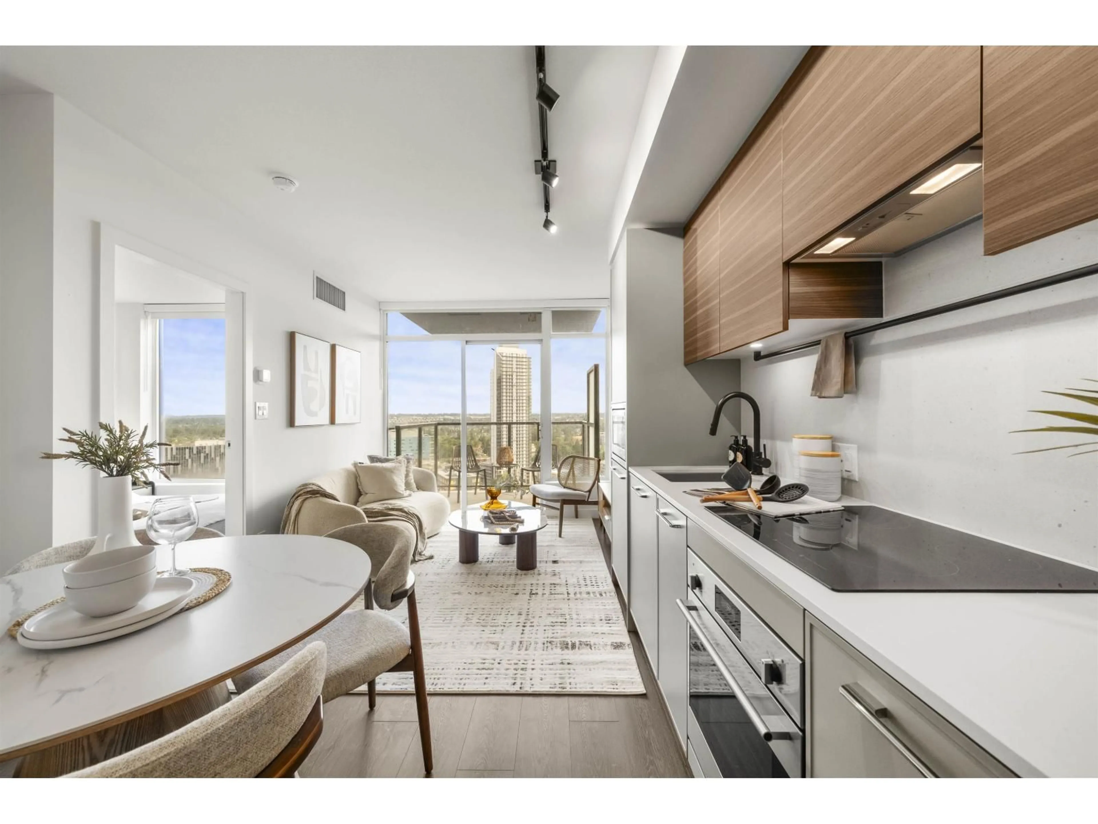 Open concept kitchen, unknown for 2901 - 13745 GEORGE JUNCTION, Surrey British Columbia V3T4Y3