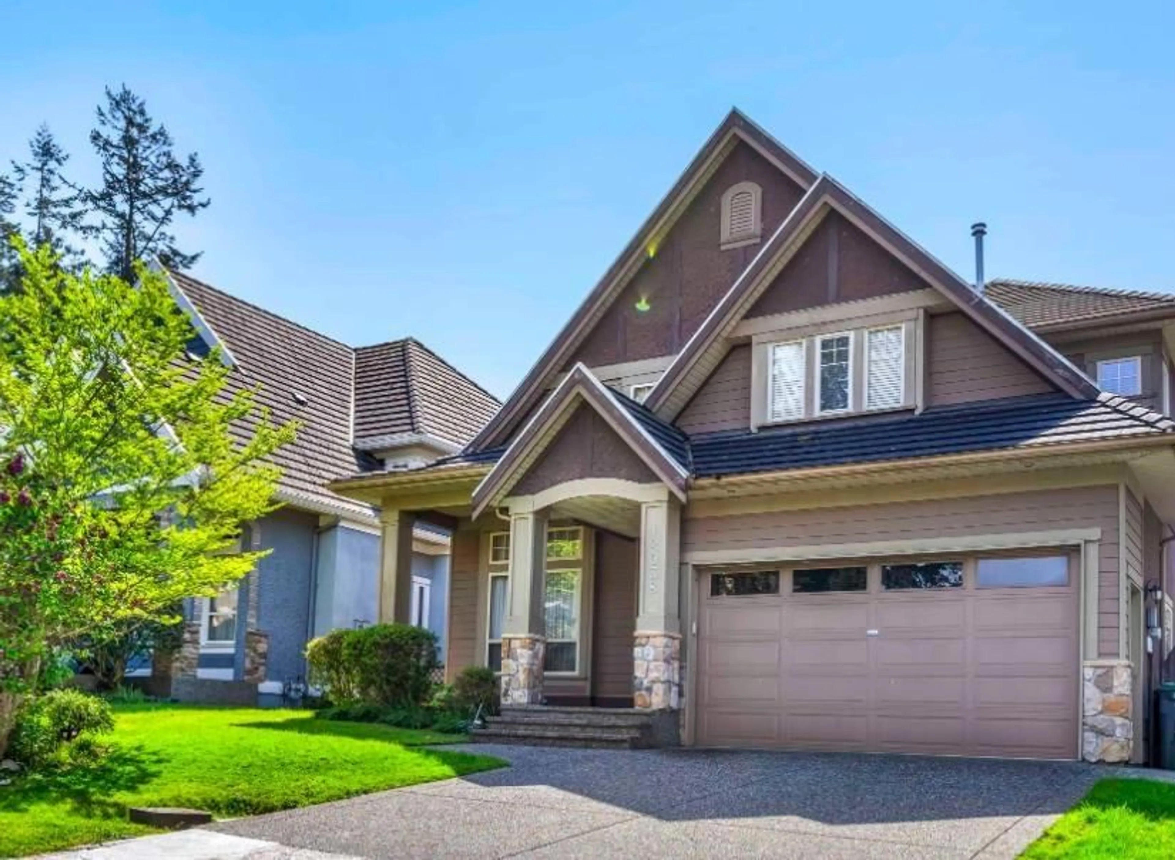 Home with vinyl exterior material, street for 12038 59 AVENUE, Surrey British Columbia V3X3L3