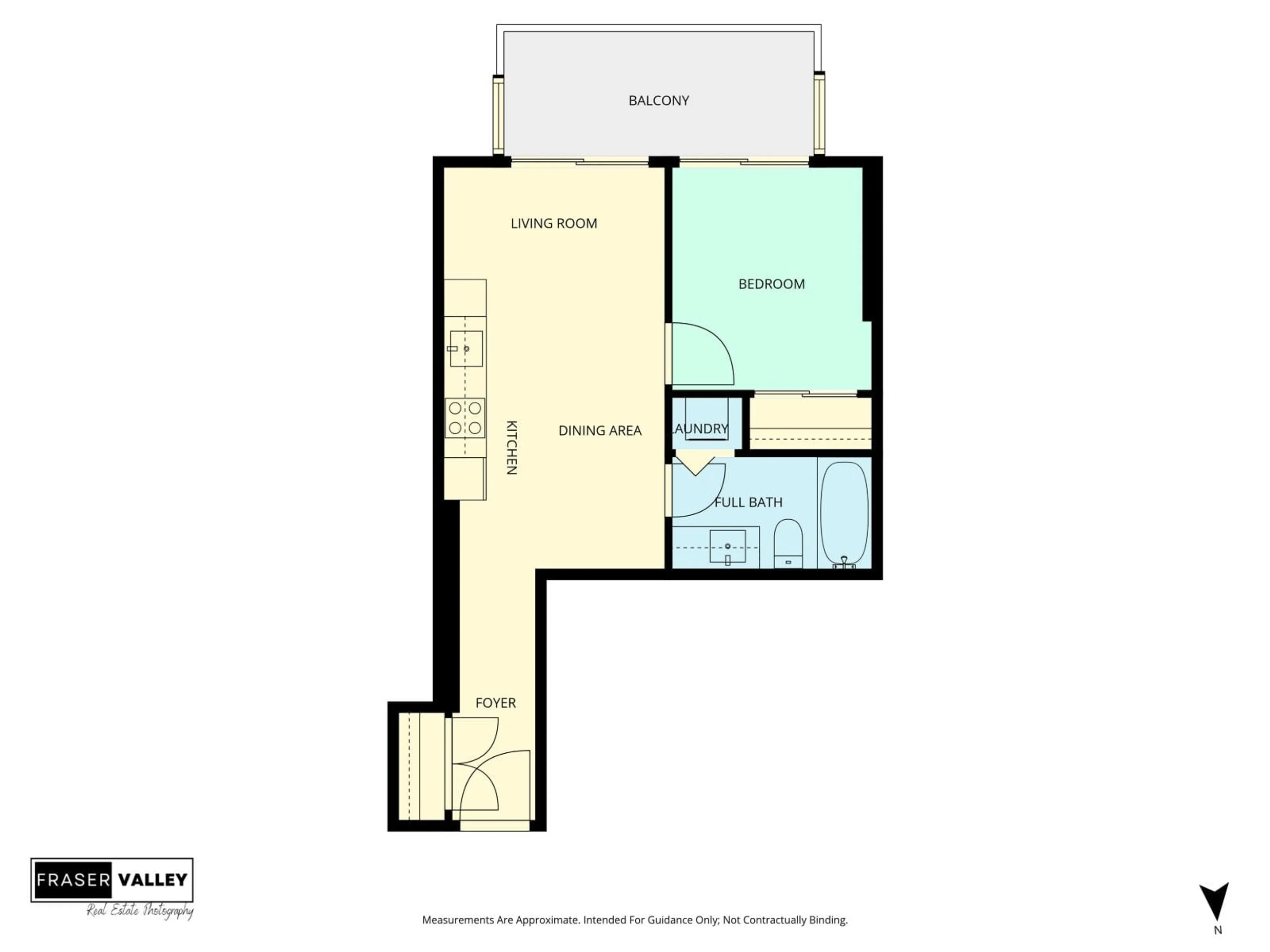 Floor plan for 3412 - 13615 FRASER HIGHWAY, Surrey British Columbia V3T0P7