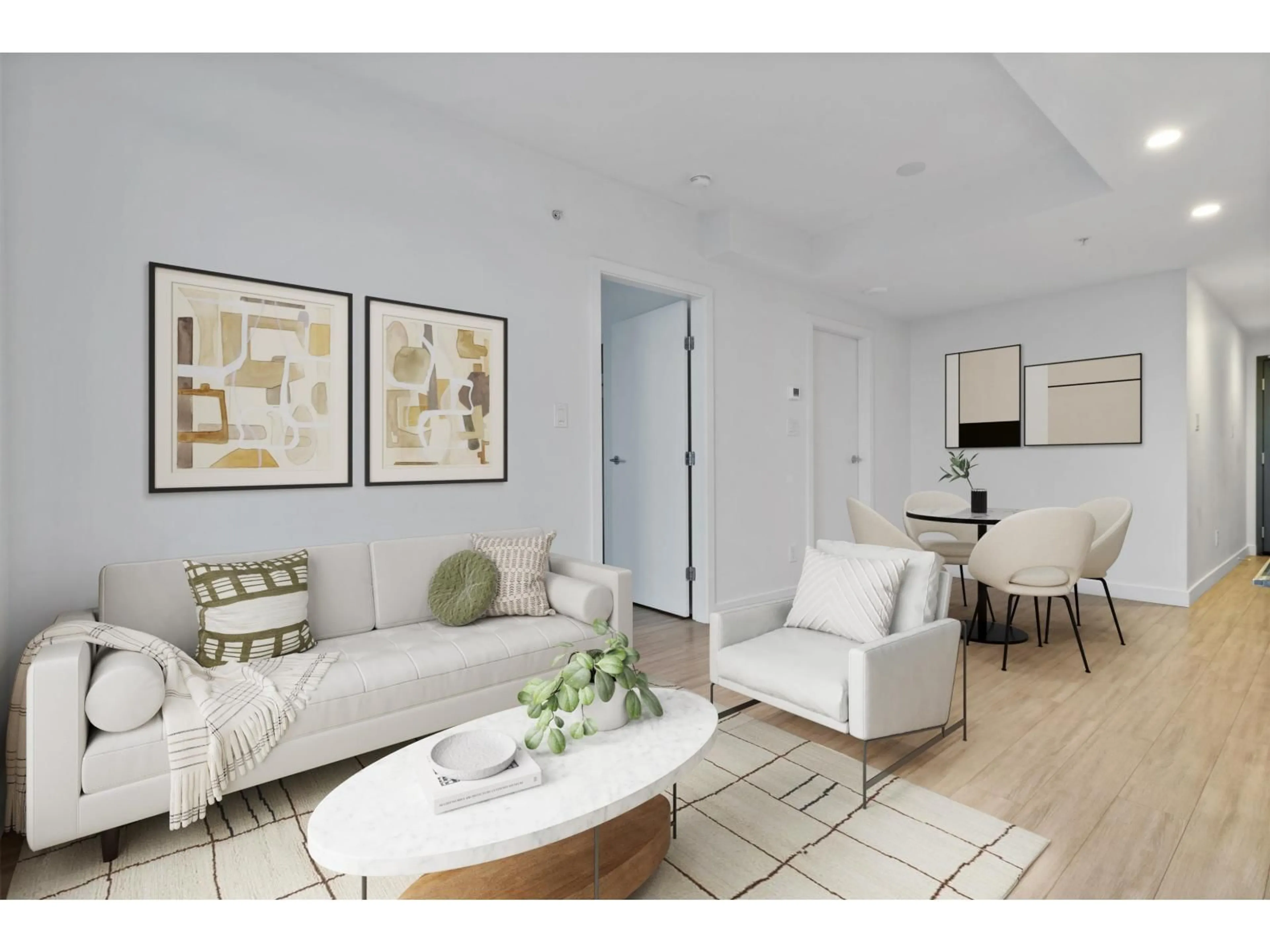 Living room with furniture, unknown for 3412 - 13615 FRASER HIGHWAY, Surrey British Columbia V3T0P7