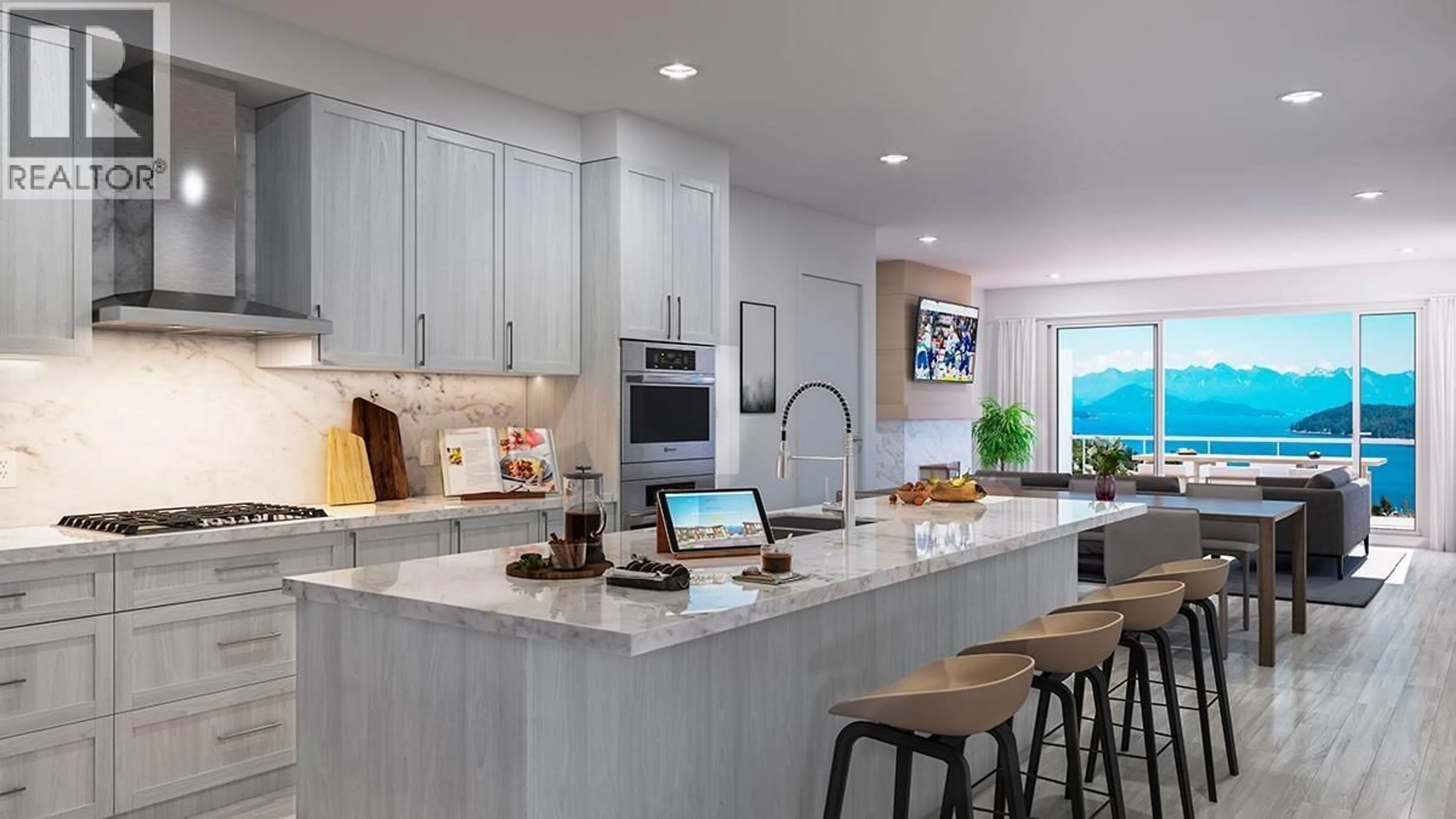 Open concept kitchen, ceramic/tile floor for 9302 - 464 EAGLECREST DRIVE, Gibsons British Columbia V0N1V9