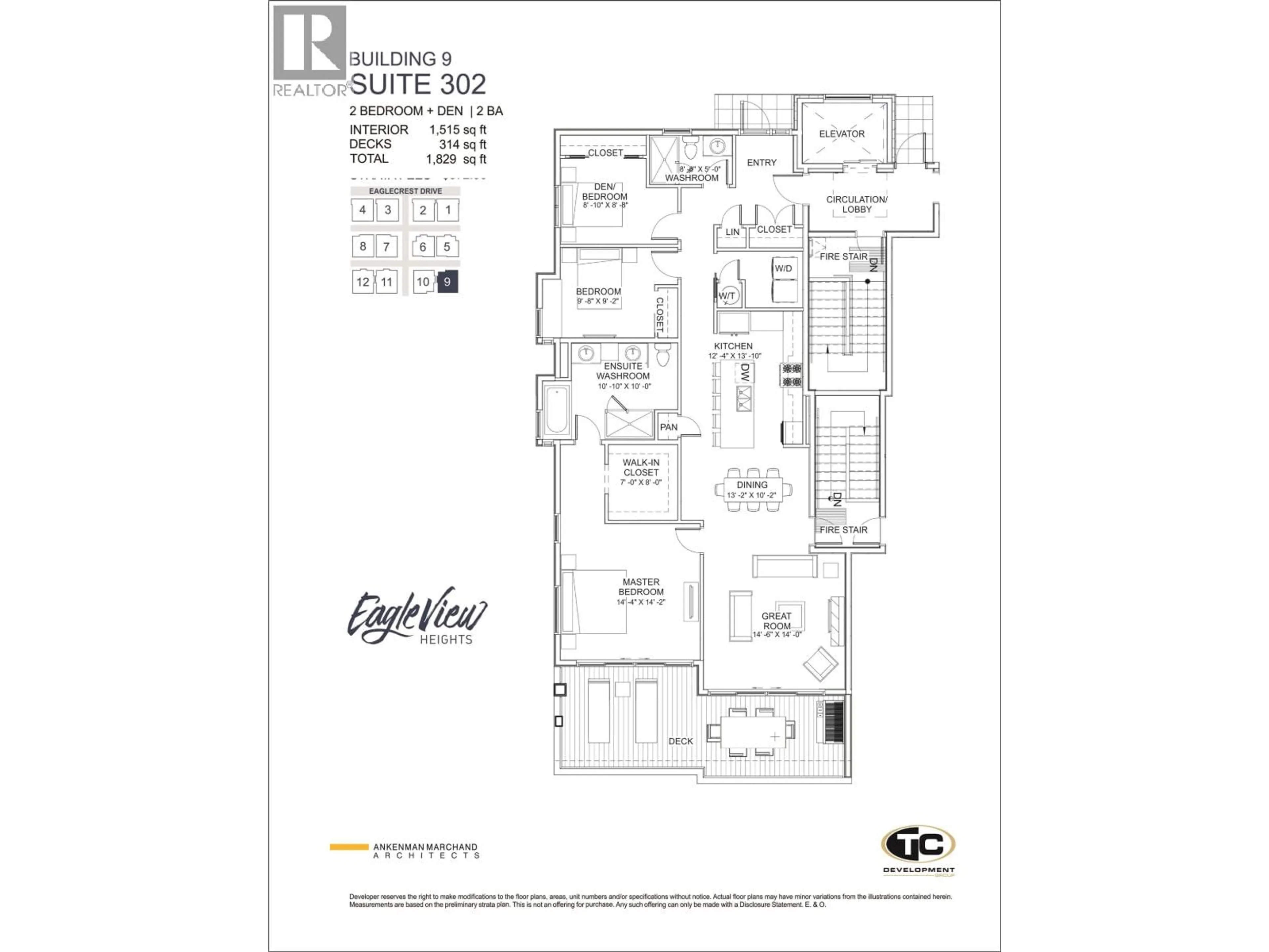Floor plan for 9302 - 464 EAGLECREST DRIVE, Gibsons British Columbia V0N1V9