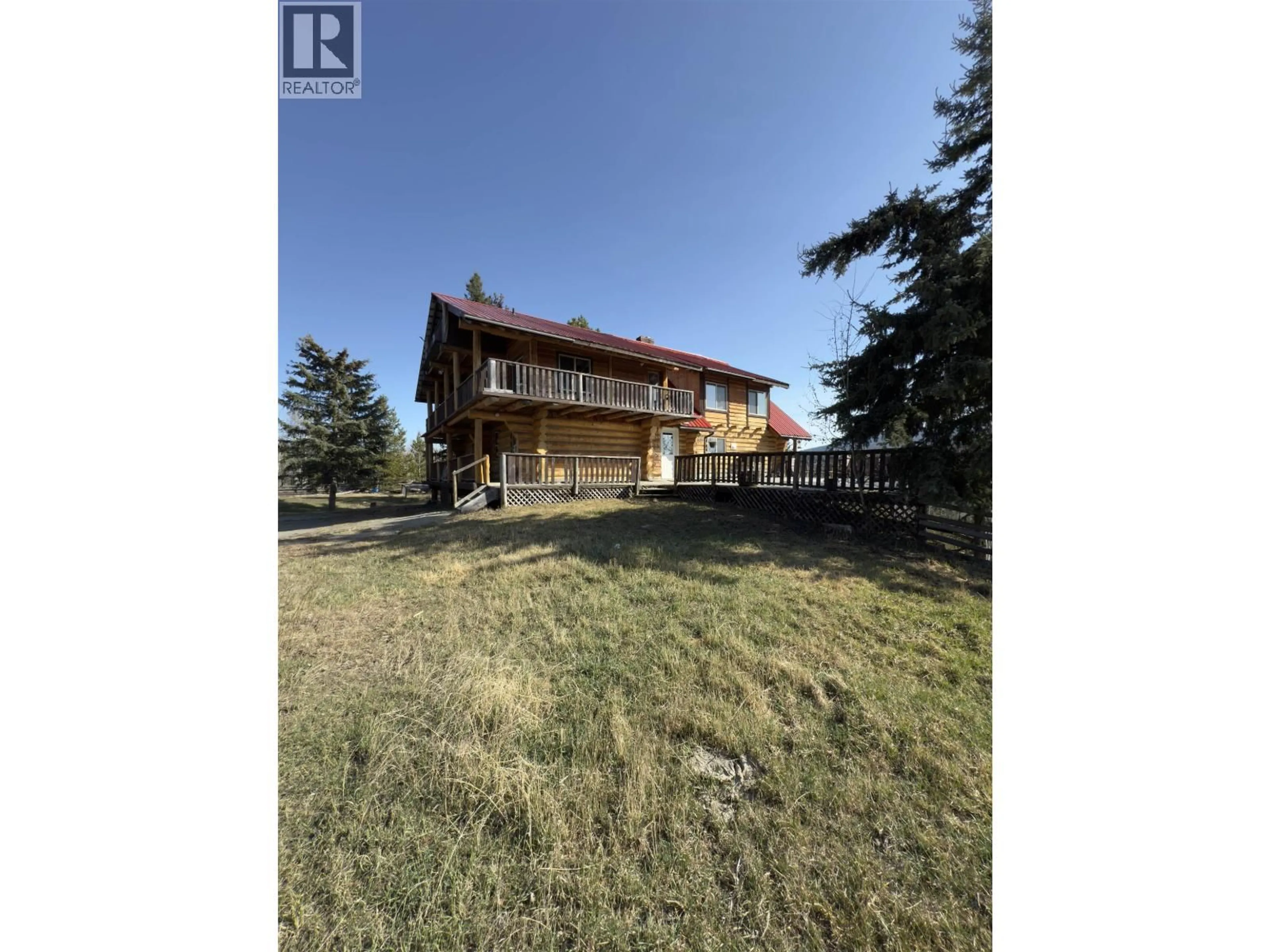A pic from outside/outdoor area/front of a property/back of a property/a pic from drone, building for 151 CHIGNELL ROAD, Chilcotin British Columbia V0L1V0