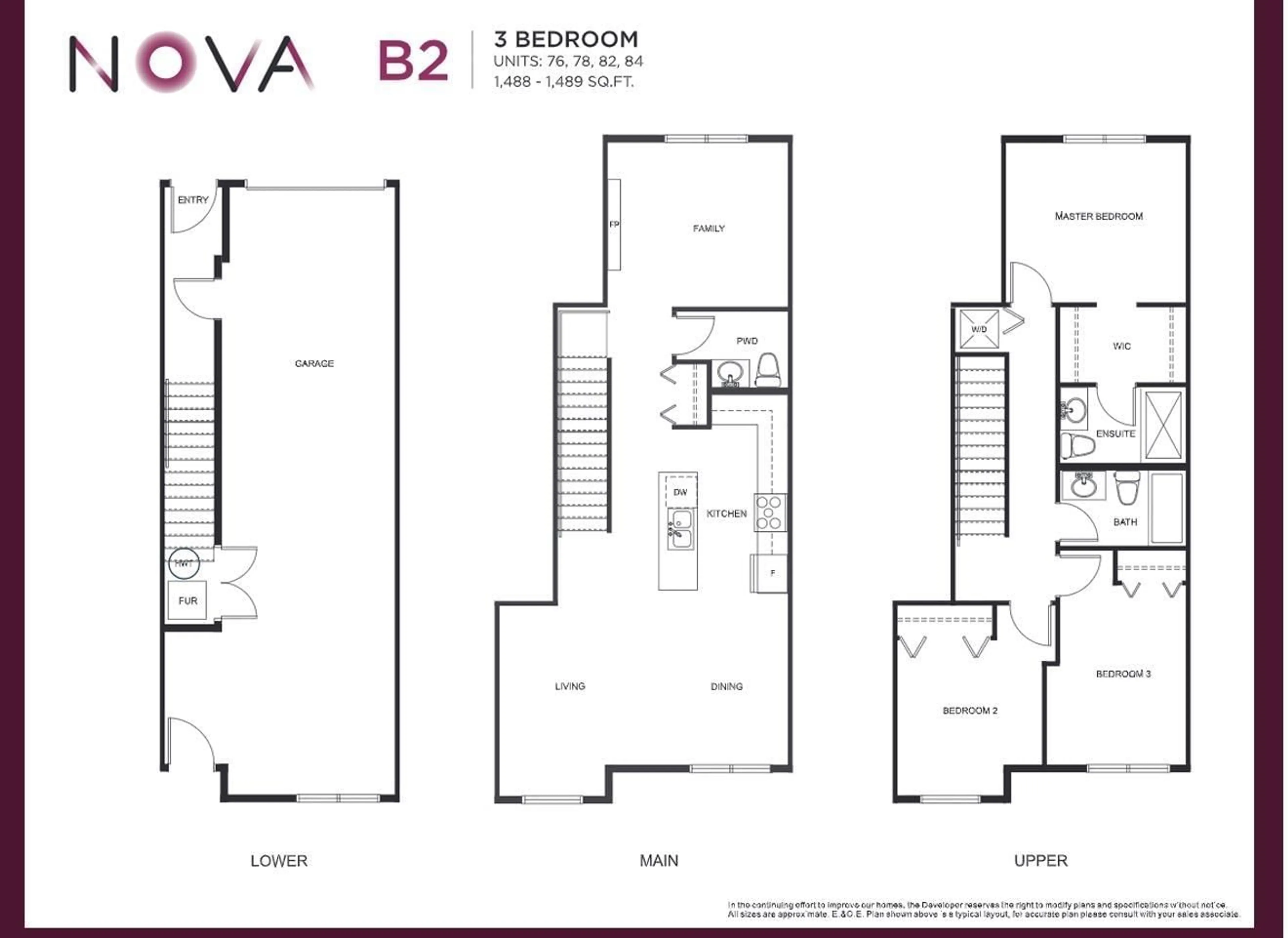 Floor plan for 14 - 8140 166 STREET, Surrey British Columbia V4N6W1