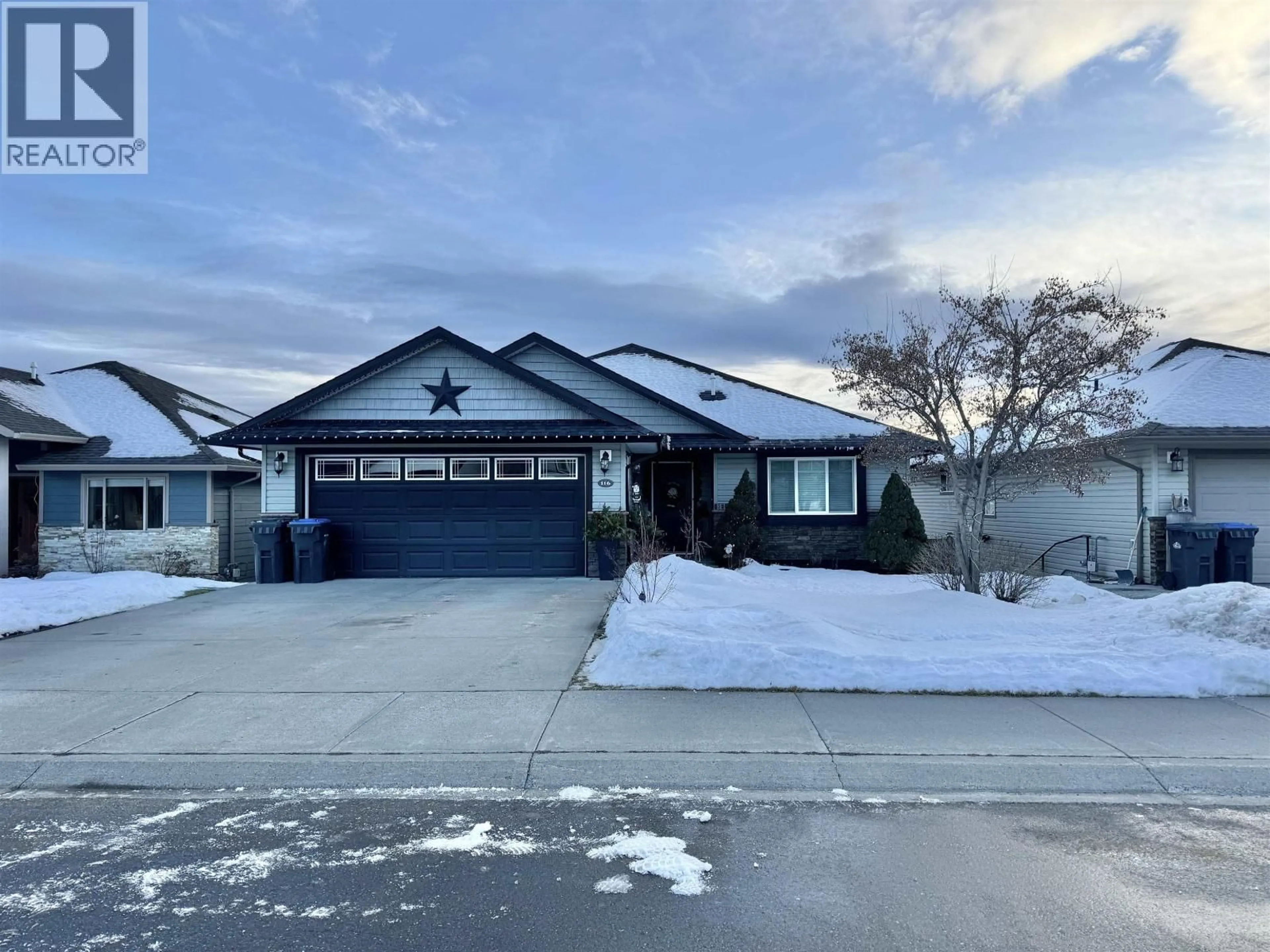 Home with vinyl exterior material, street for 116 EAGLE CRESCENT, Williams Lake British Columbia V2G5K4