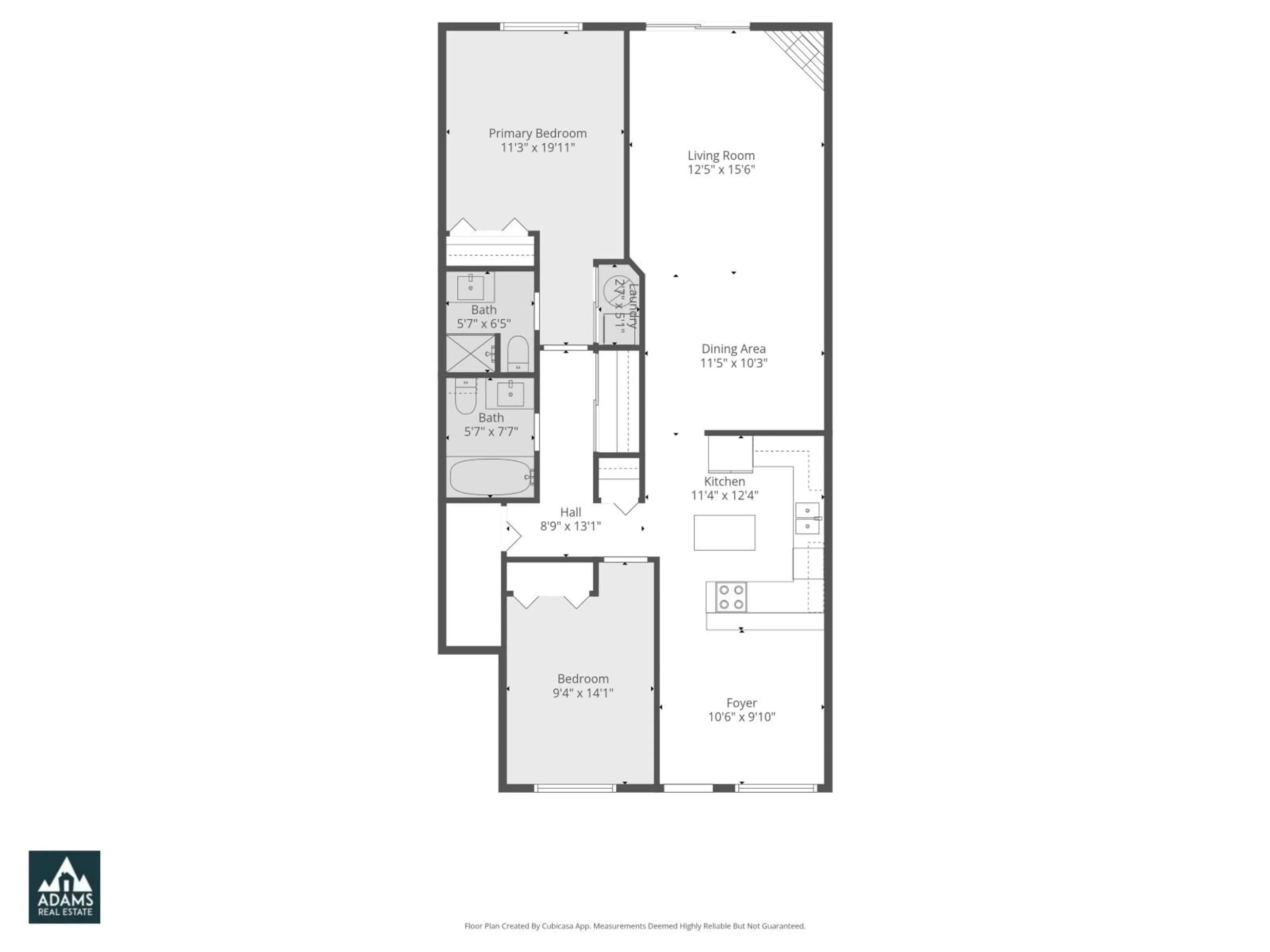 Floor plan for 13 - 46735 YALE ROAD, Chilliwack British Columbia V2P2S3