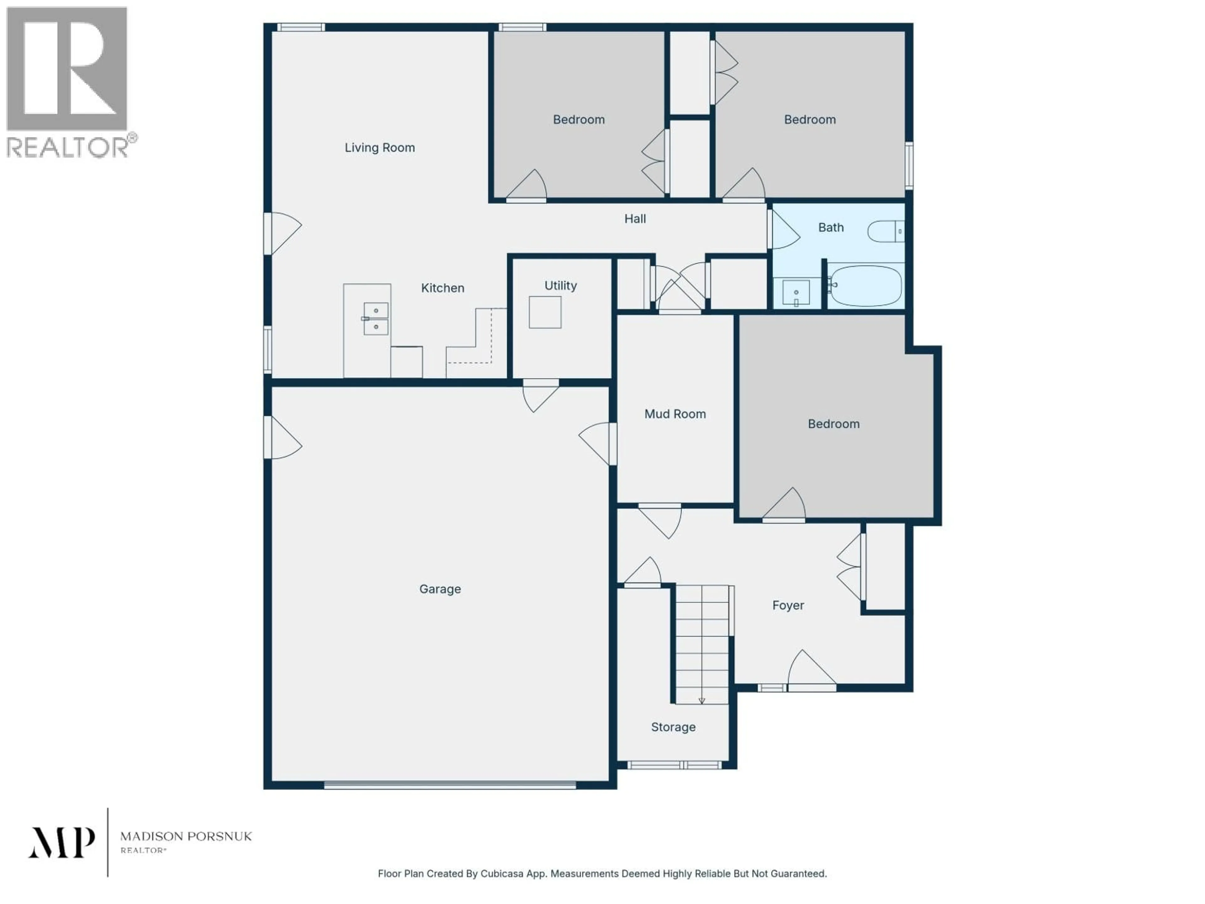 Floor plan for 3967 LARISA COURT, Prince George British Columbia V2K0B1