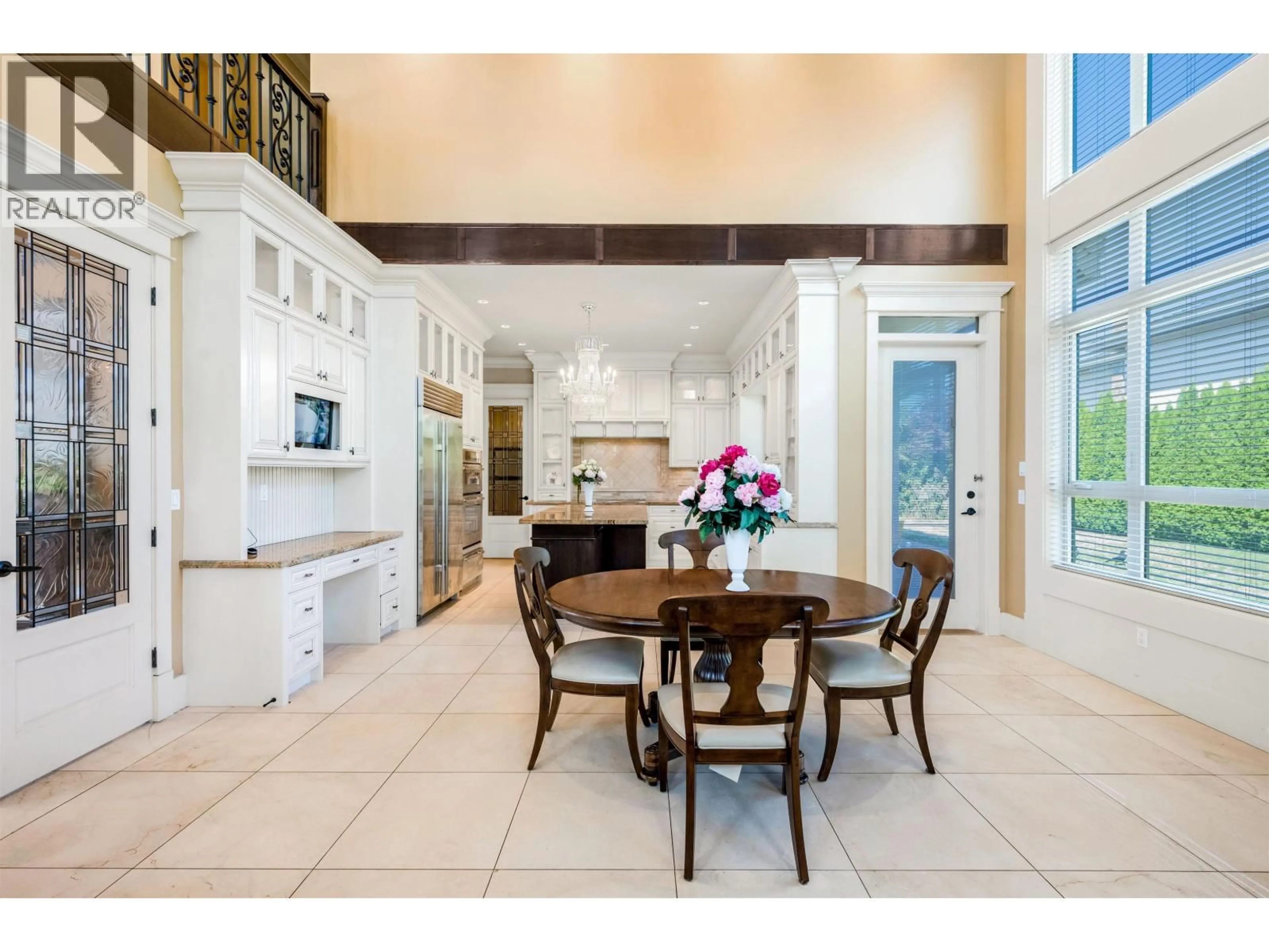 Open concept kitchen, ceramic/tile floor for 6760 GAMBA, Richmond British Columbia V7C2G5