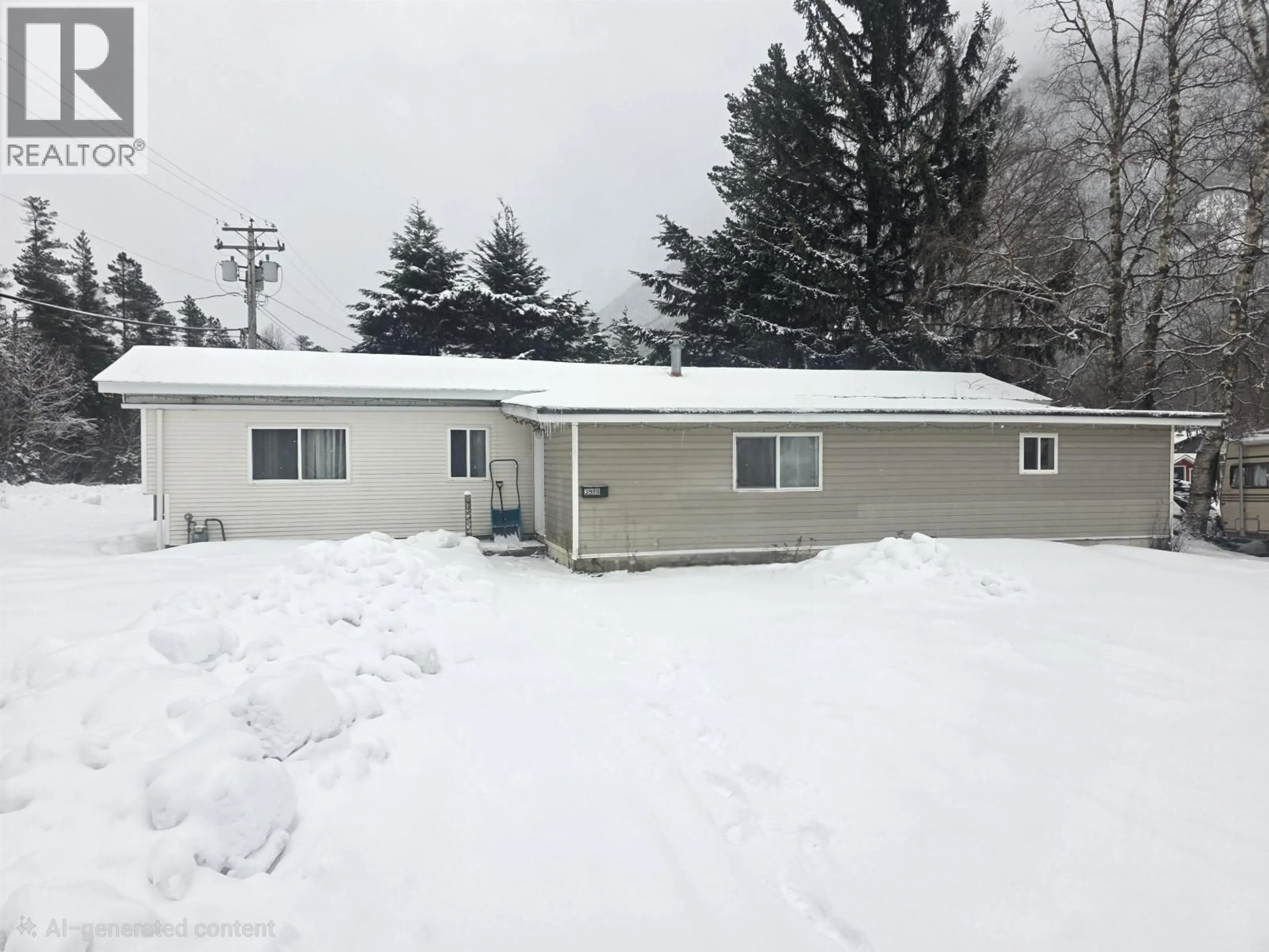 A pic from outside/outdoor area/front of a property/back of a property/a pic from drone, street for 3988 WALKER STREET, Terrace British Columbia V8G3L6