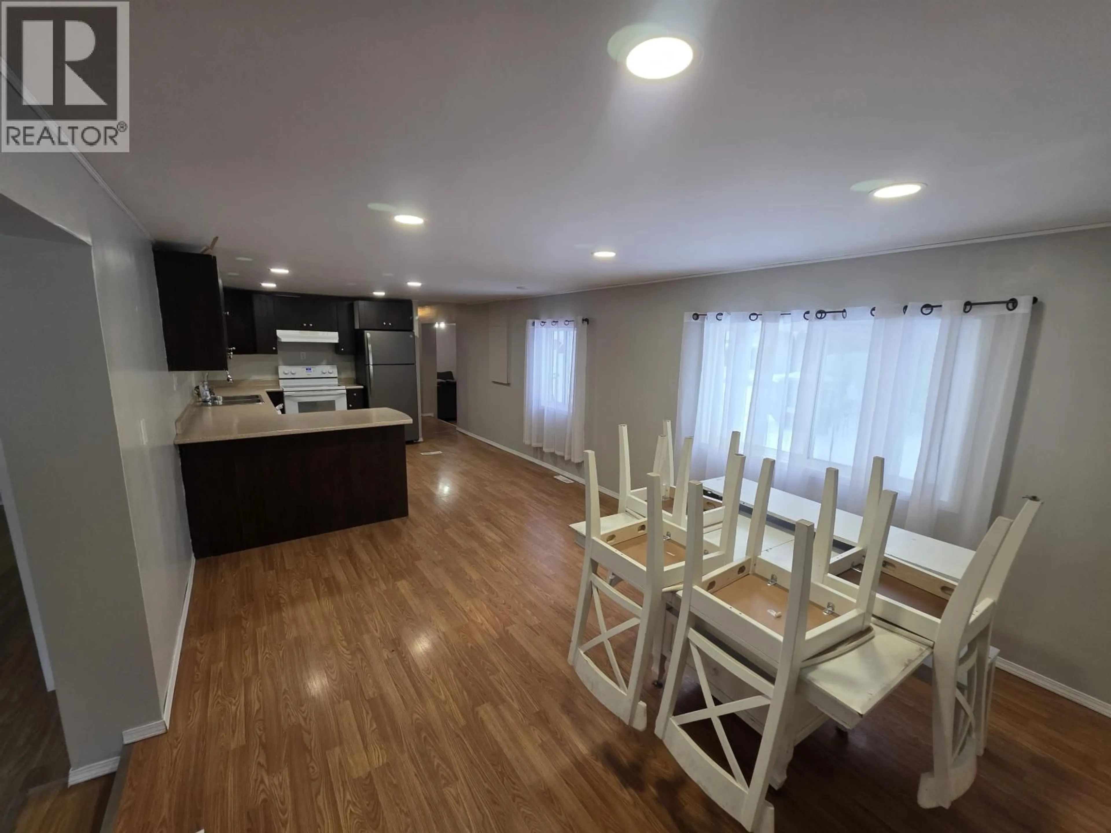 Dining room, wood/laminate floor for 3988 WALKER STREET, Terrace British Columbia V8G3L6