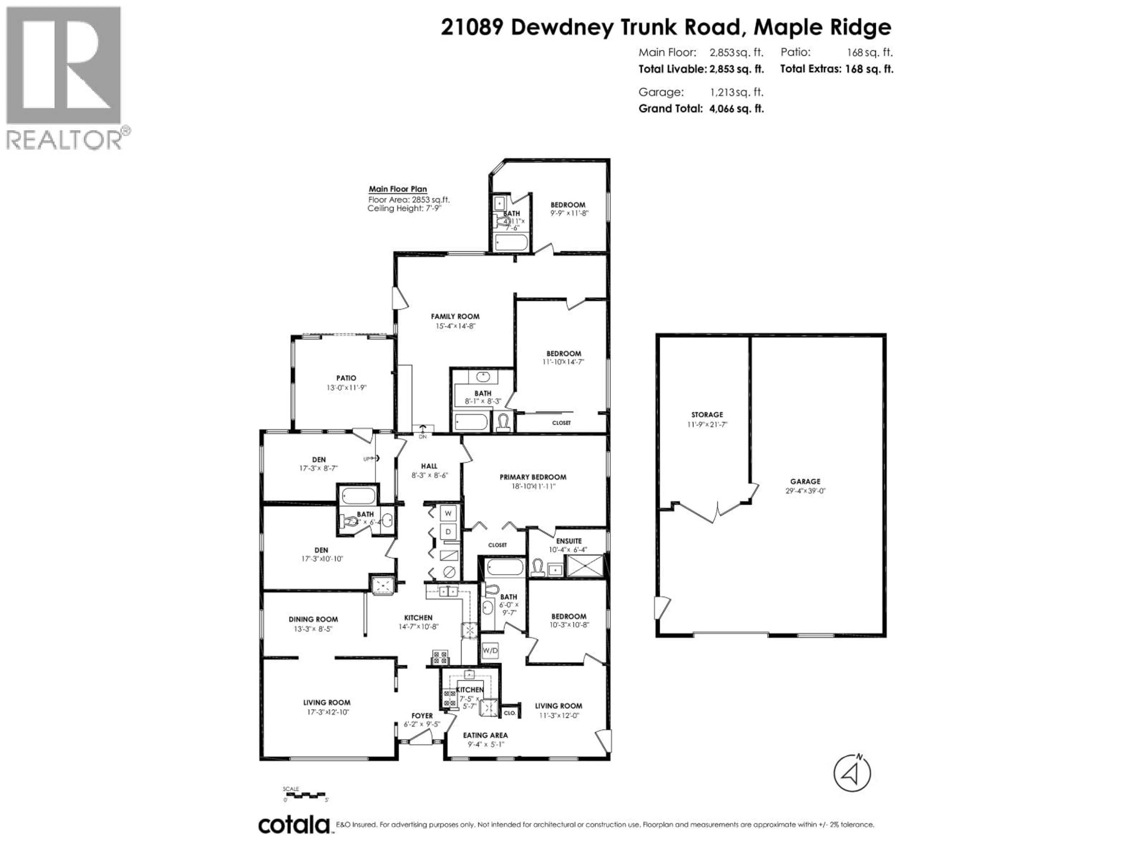 Floor plan for 21089 DEWDNEY TRUNK ROAD, Maple Ridge British Columbia V2X3G1