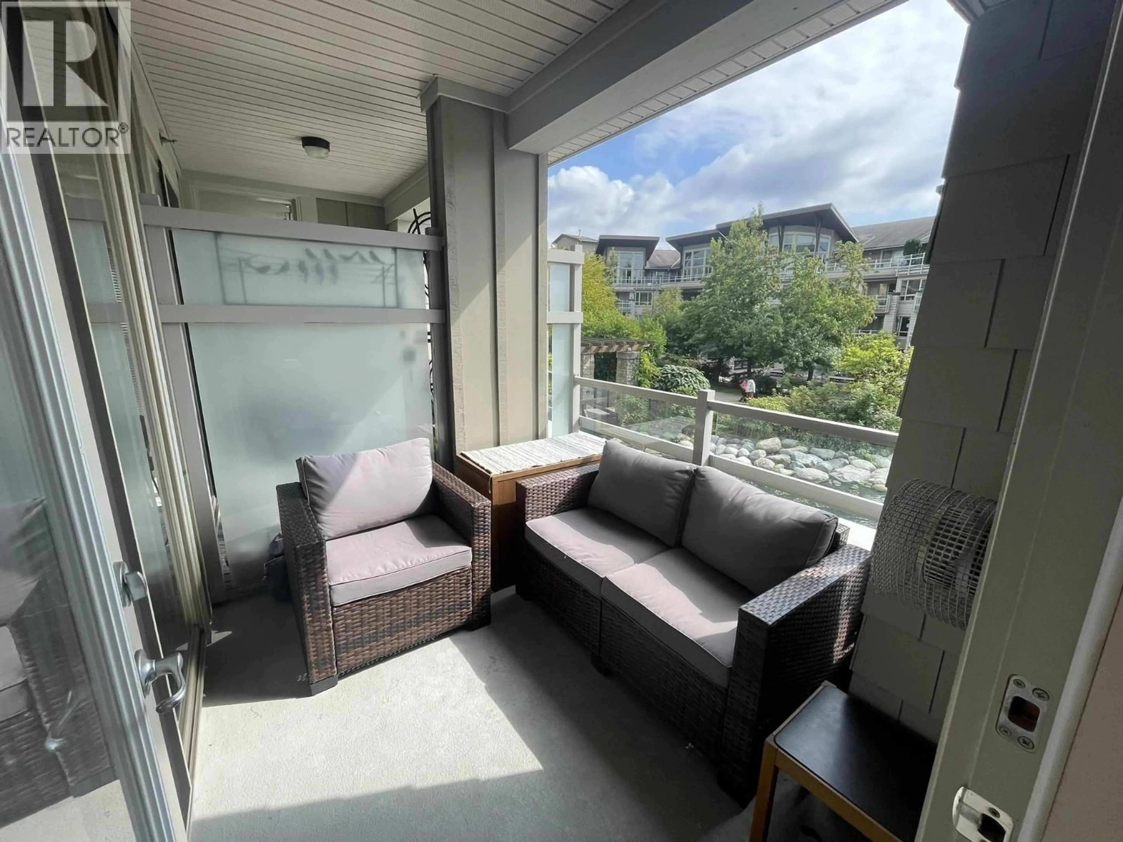 Balcony in the apartment, unknown for 207 - 580 RAVEN WOODS DRIVE, North Vancouver British Columbia V7G2T2