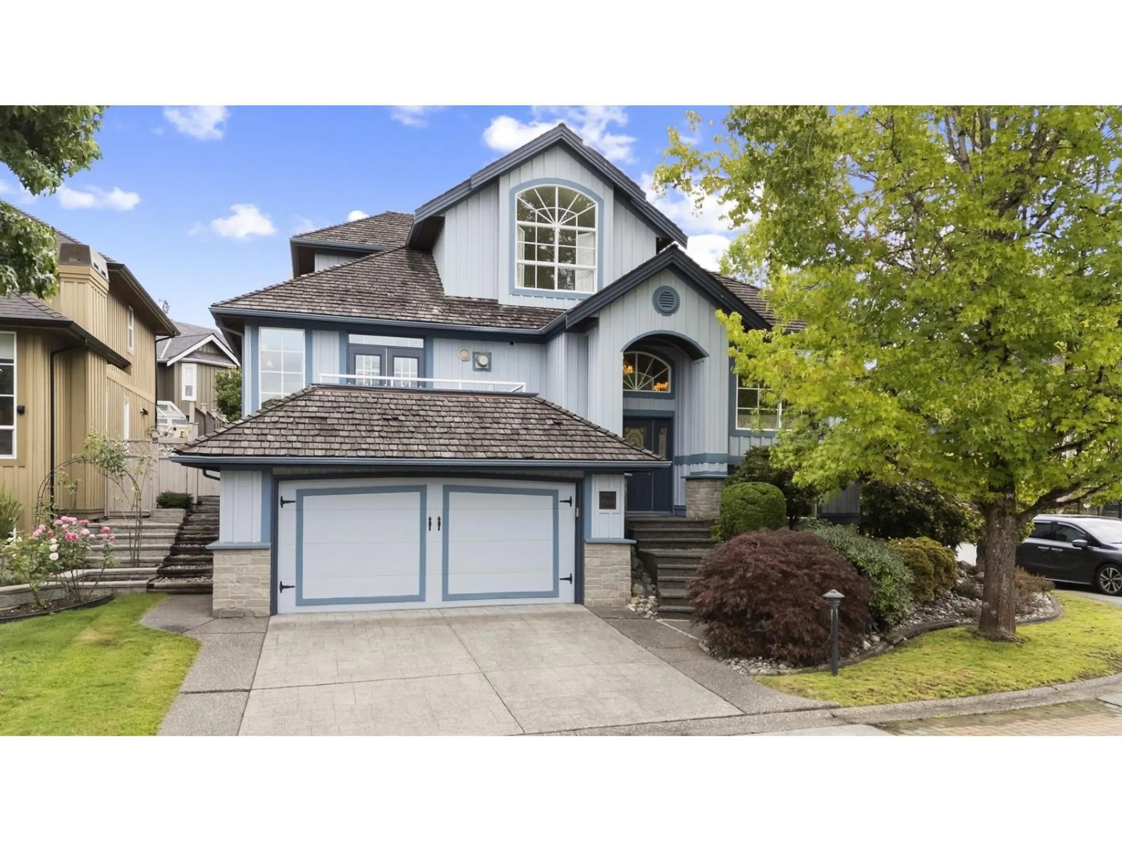 Home with vinyl exterior material, street for 15355 SEQUOIA DRIVE, Surrey British Columbia V3S8N4