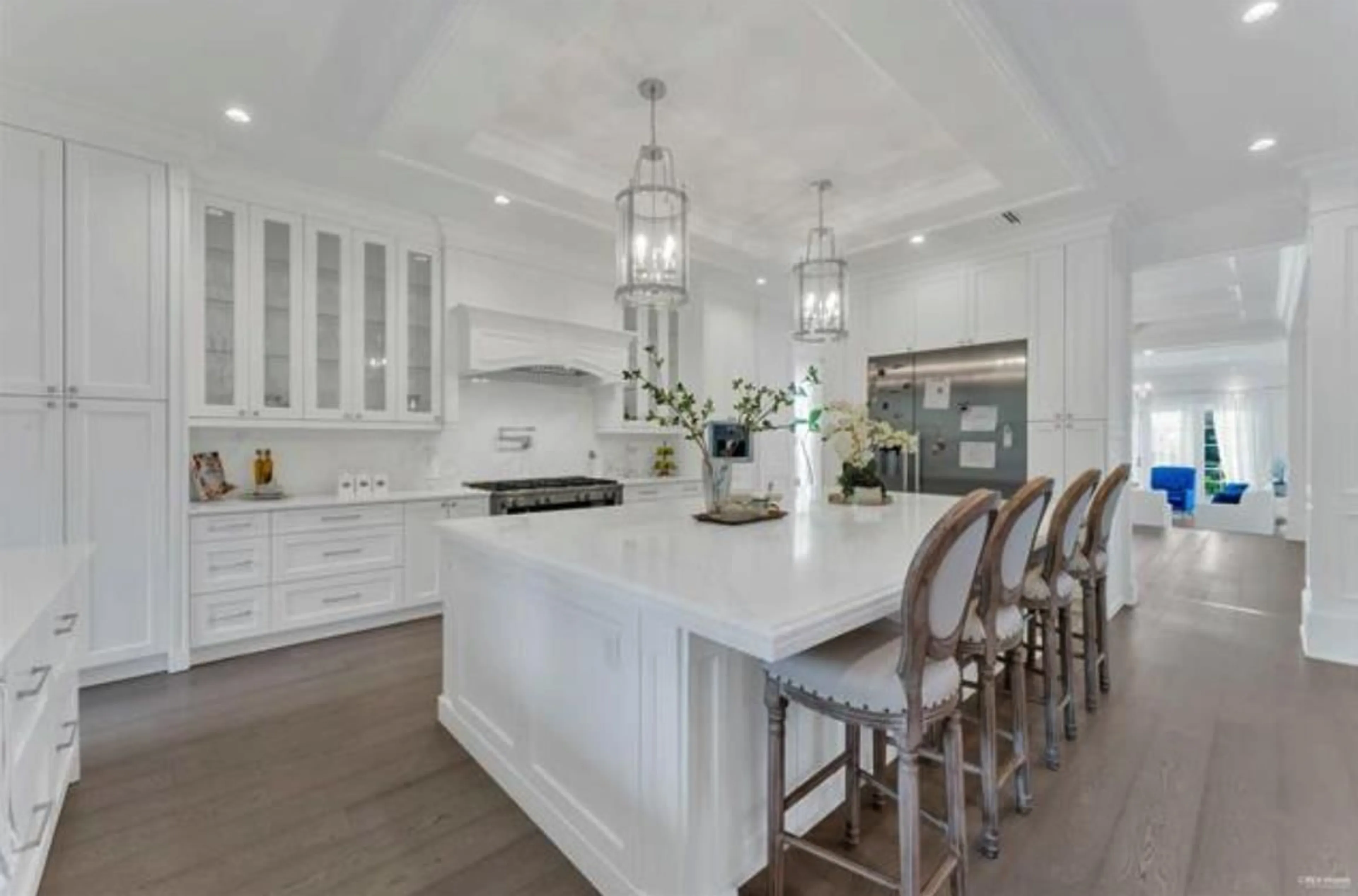 Contemporary kitchen, ceramic/tile floor for 16738 MCNAIR DRIVE, Surrey British Columbia V3Z0P9