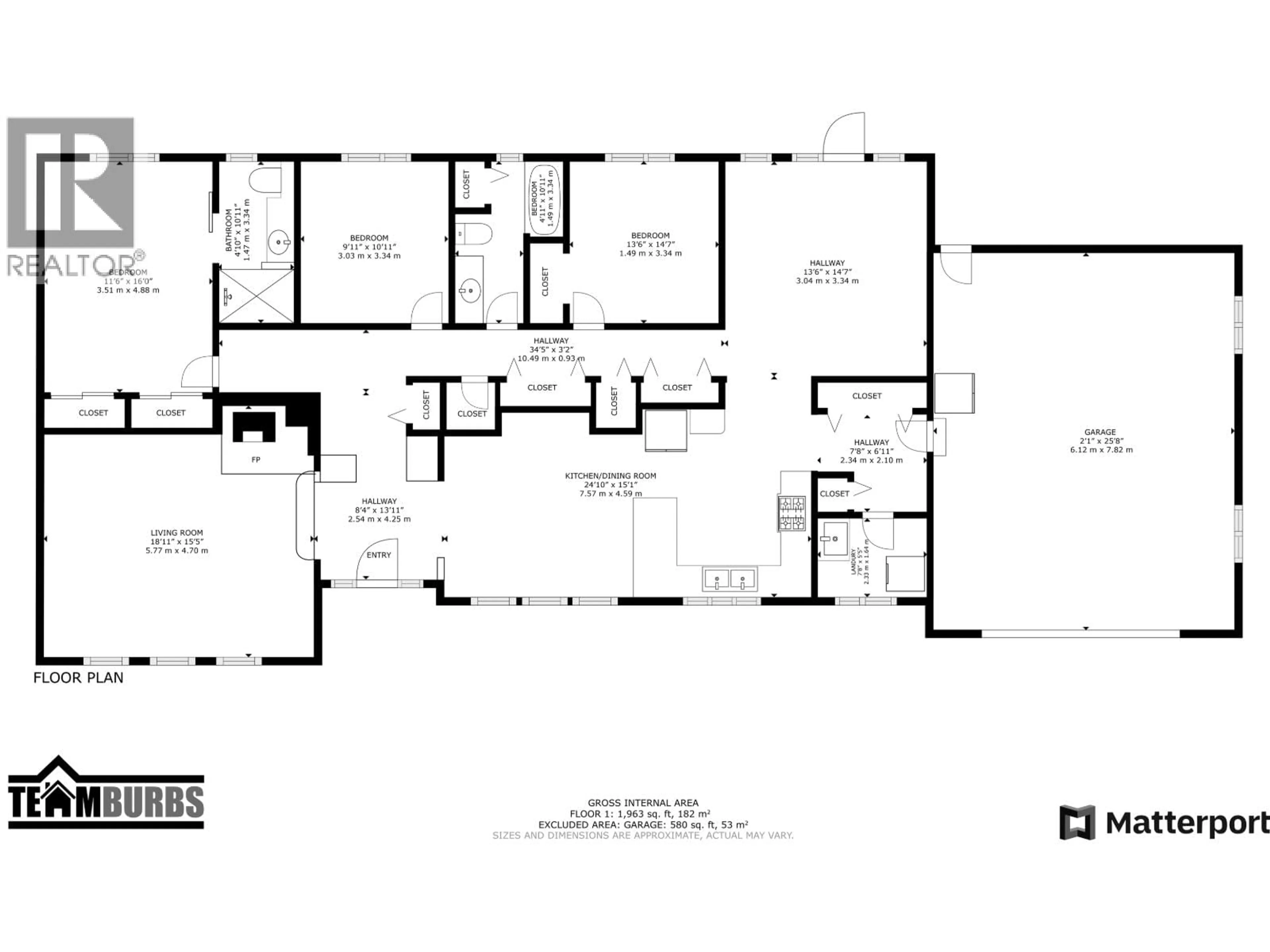 Floor plan for 4678 TEN MILE LAKE ROAD, Quesnel British Columbia V2J6X2