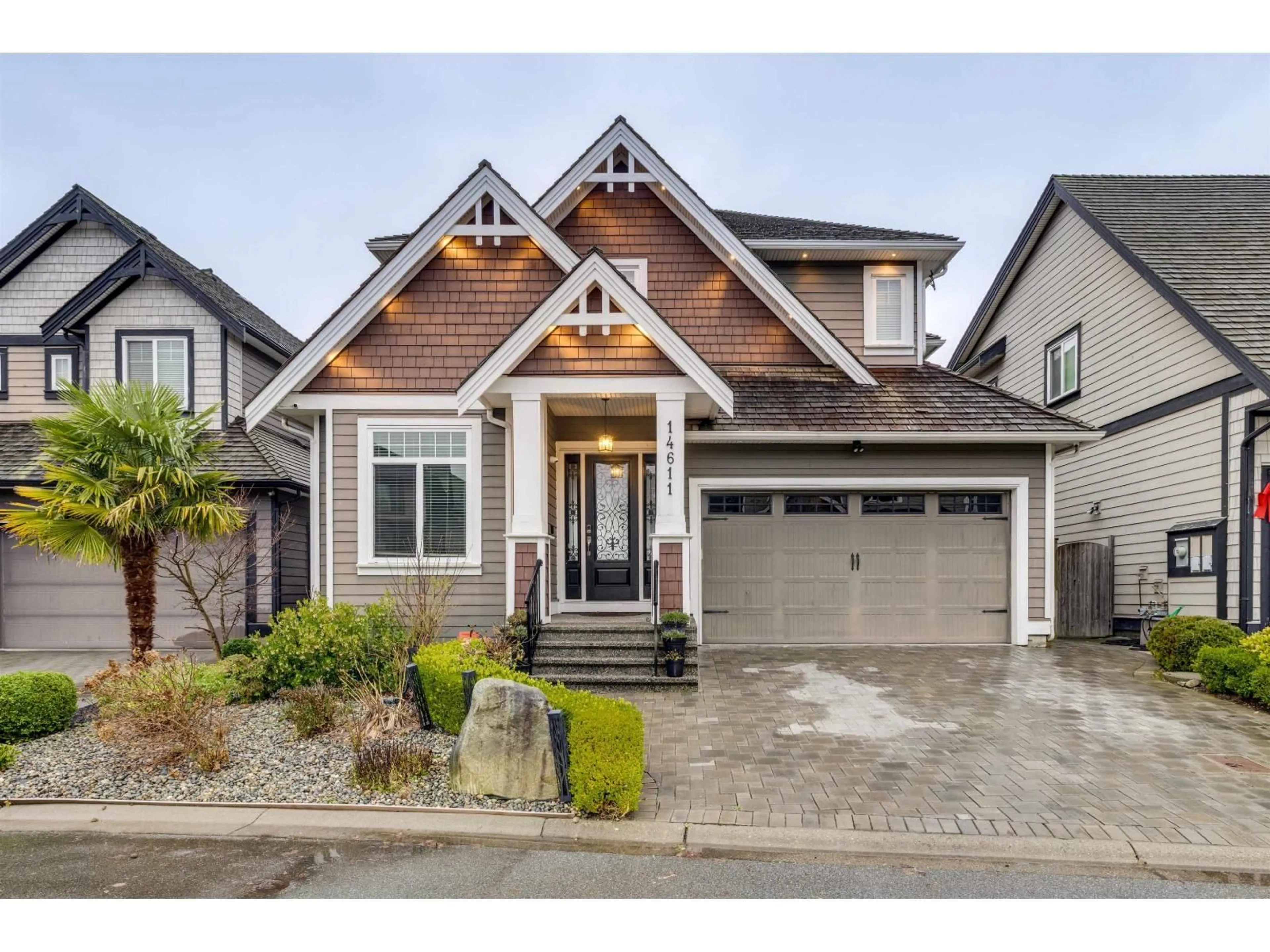 Home with brick exterior material, street for 14611 36B AVENUE, Surrey British Columbia V4P0E3