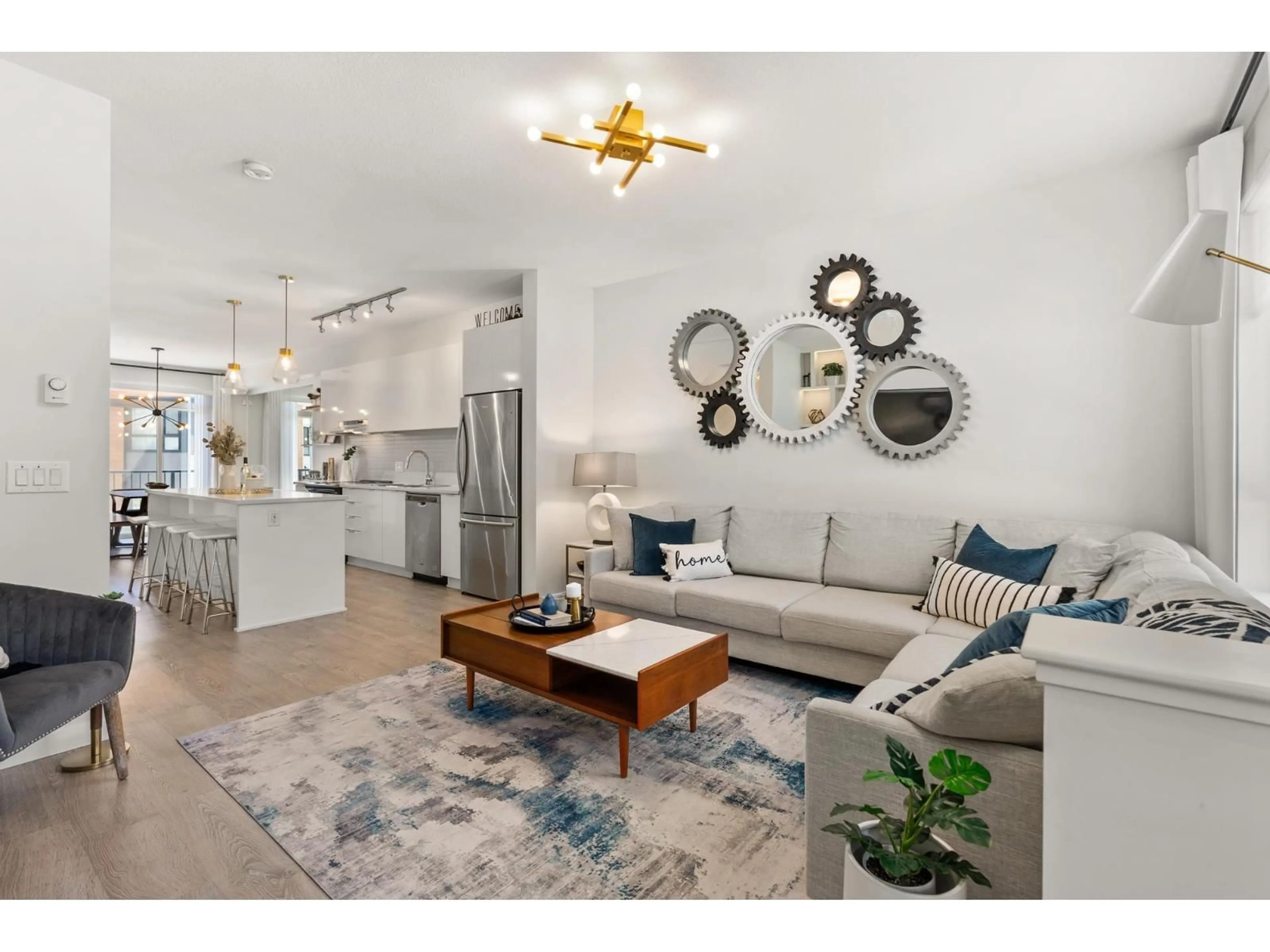 Living room with furniture, unknown for 142 - 15111 EDMUND DRIVE, Surrey British Columbia V3S0A5