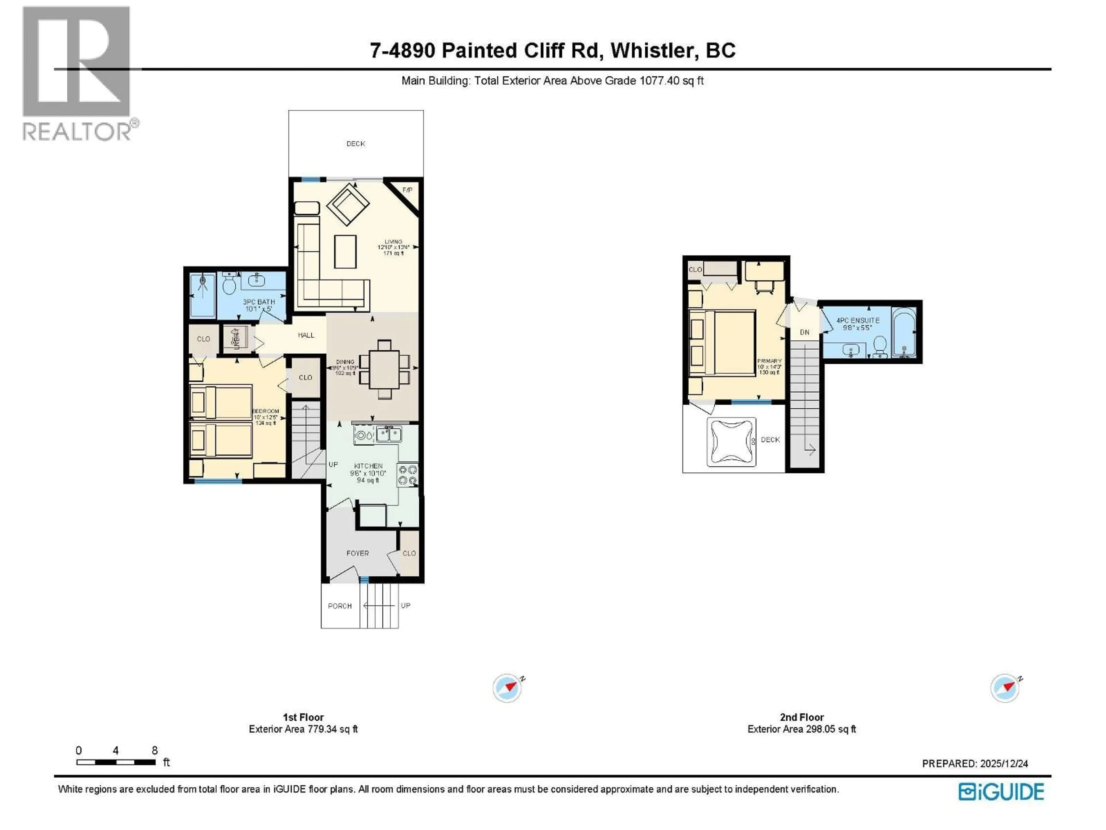Floor plan for 7 - 4890 PAINTED CLIFF ROAD, Whistler British Columbia V8E1C9