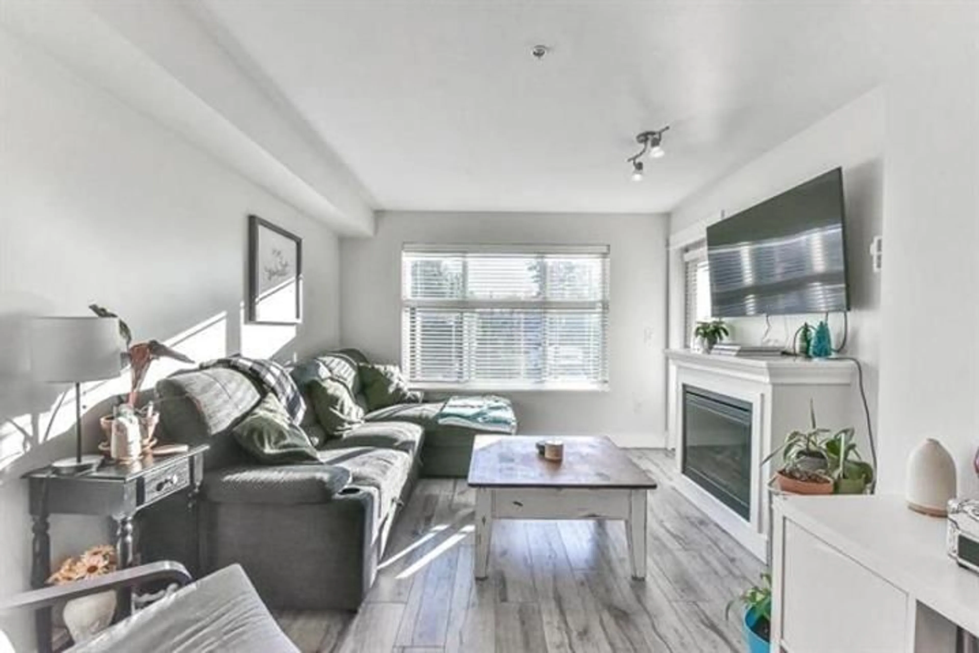 Living room with furniture, wood/laminate floor for 203 - 2515 PARK DRIVE, Abbotsford British Columbia V2S0B2