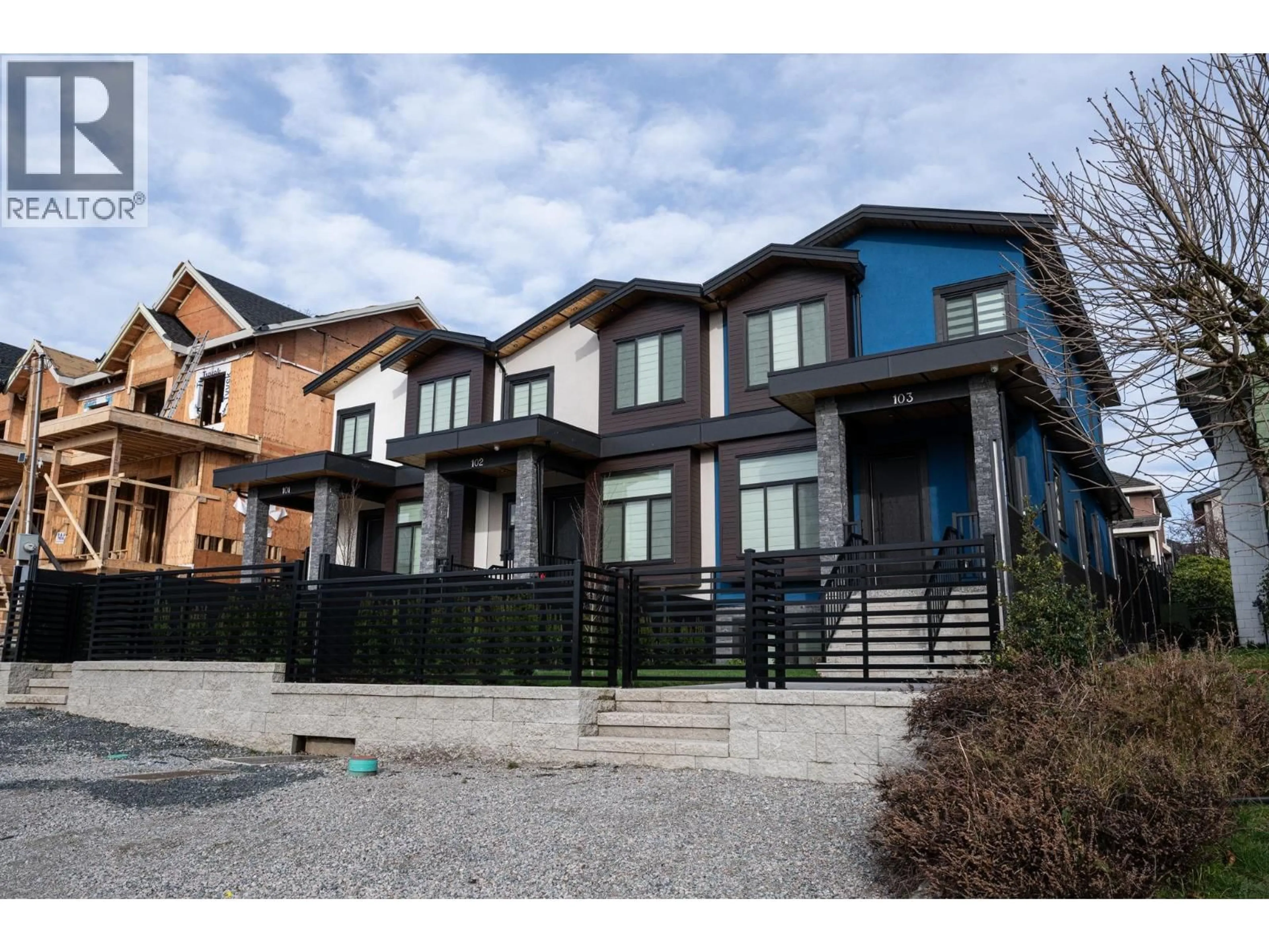 Home with brick exterior material, street for 103 - 1149 DANSEY AVENUE, Coquitlam British Columbia V3K3H5