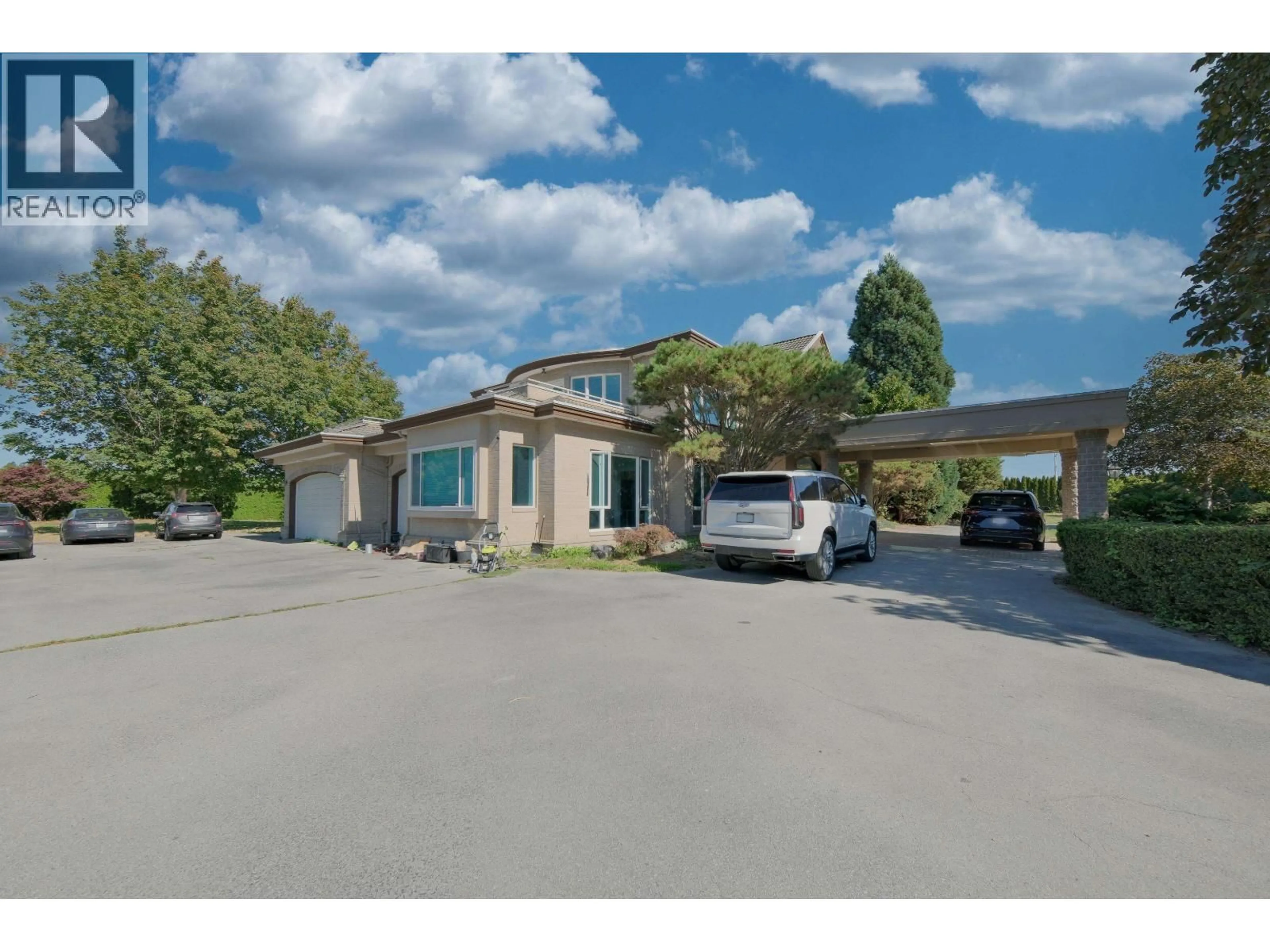 A pic from outside/outdoor area/front of a property/back of a property/a pic from drone, street for 12900 GILBERT ROAD, Richmond British Columbia V7E2H6