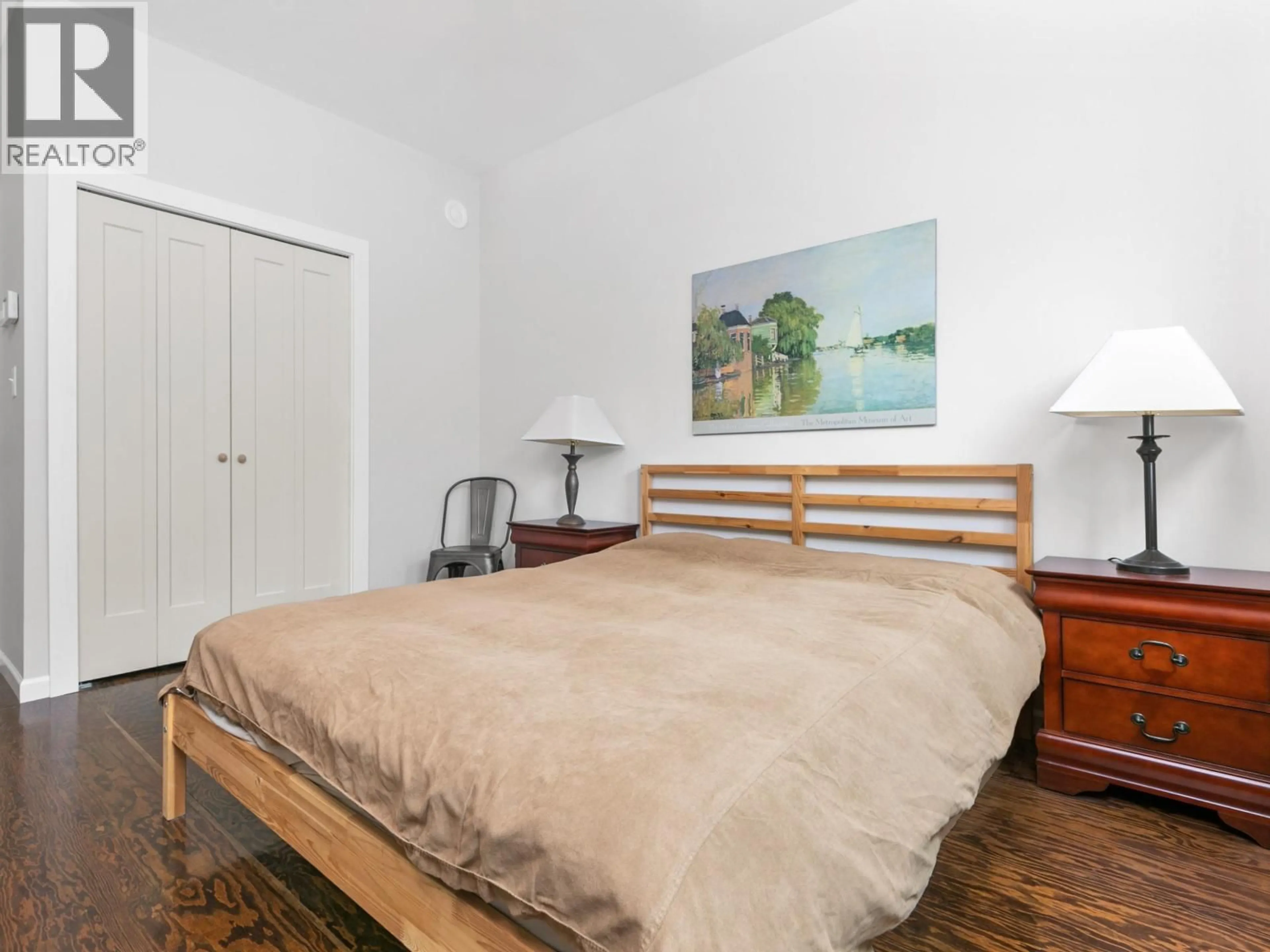 Bedroom with bed, wood/laminate floor for 1926 STONECUTTER PLACE, Pemberton British Columbia V0N2L0