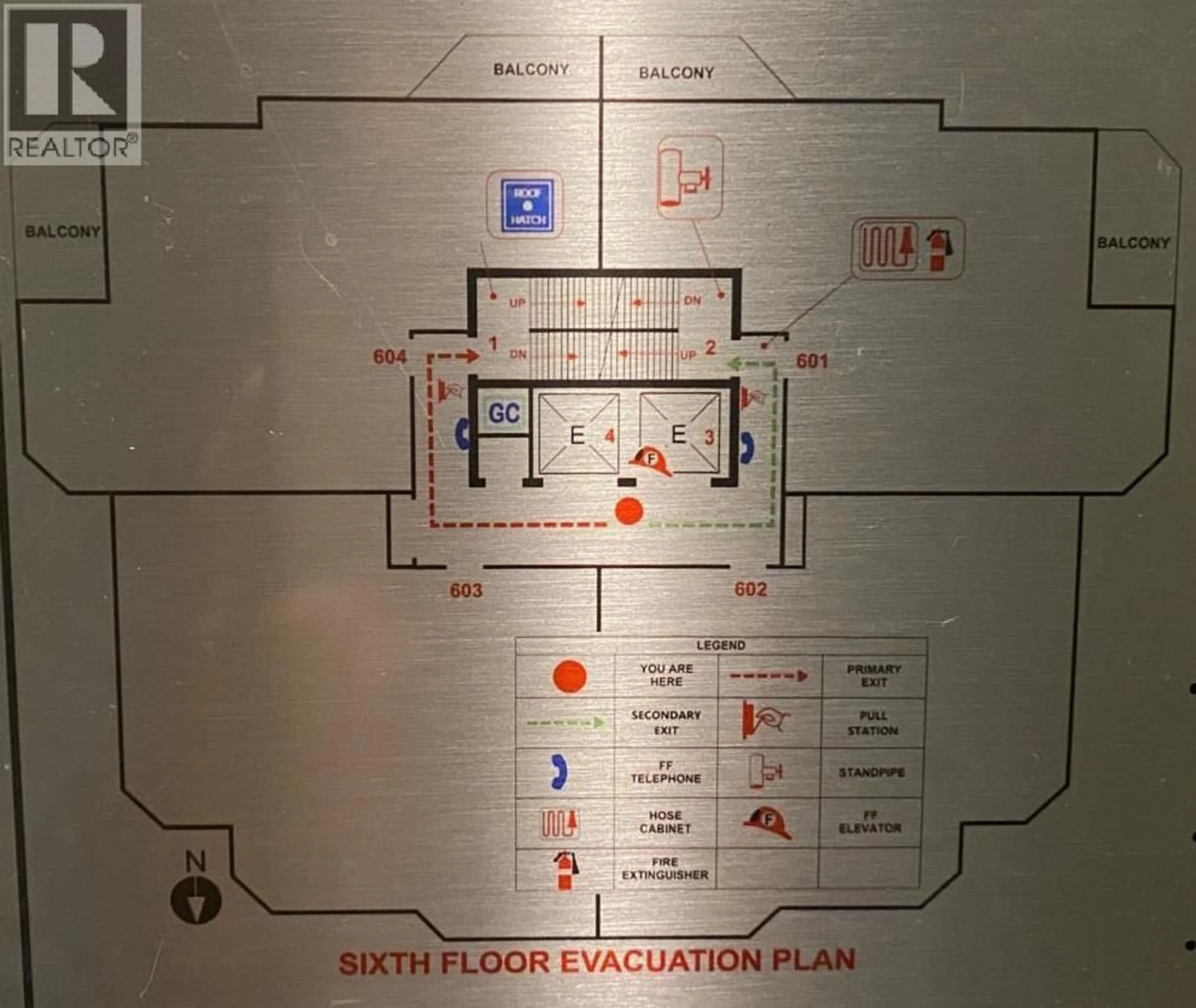 Floor plan for 604 - 8081 WESTMINSTER HIGHWAY, Richmond British Columbia V6X1A7