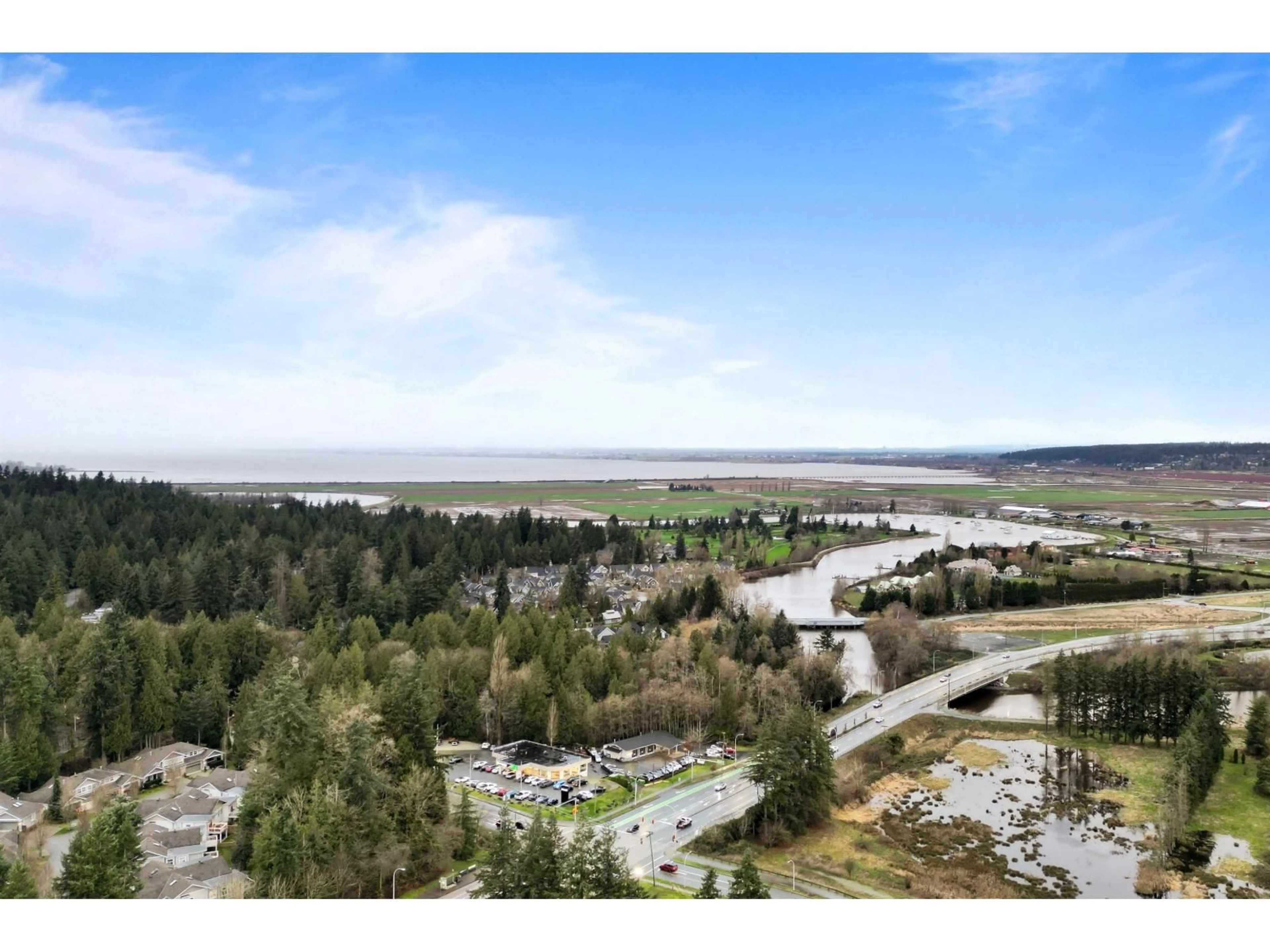A pic from outside/outdoor area/front of a property/back of a property/a pic from drone, water/lake/river/ocean view for 511 - 3535 146A STREET, Surrey British Columbia V4P0H2
