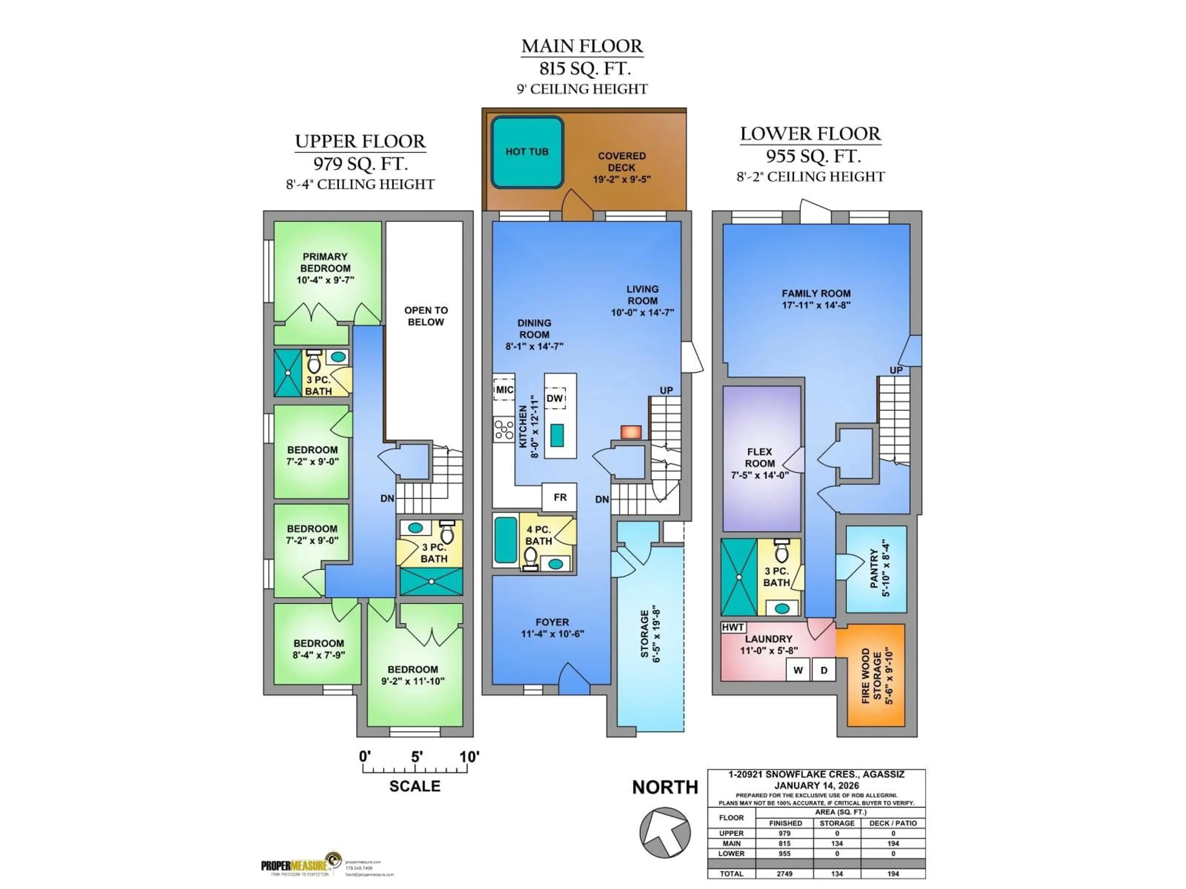 Floor plan for 1 - 20921 SNOWFLAKE CRESCENT, Mission British Columbia V0M1A1