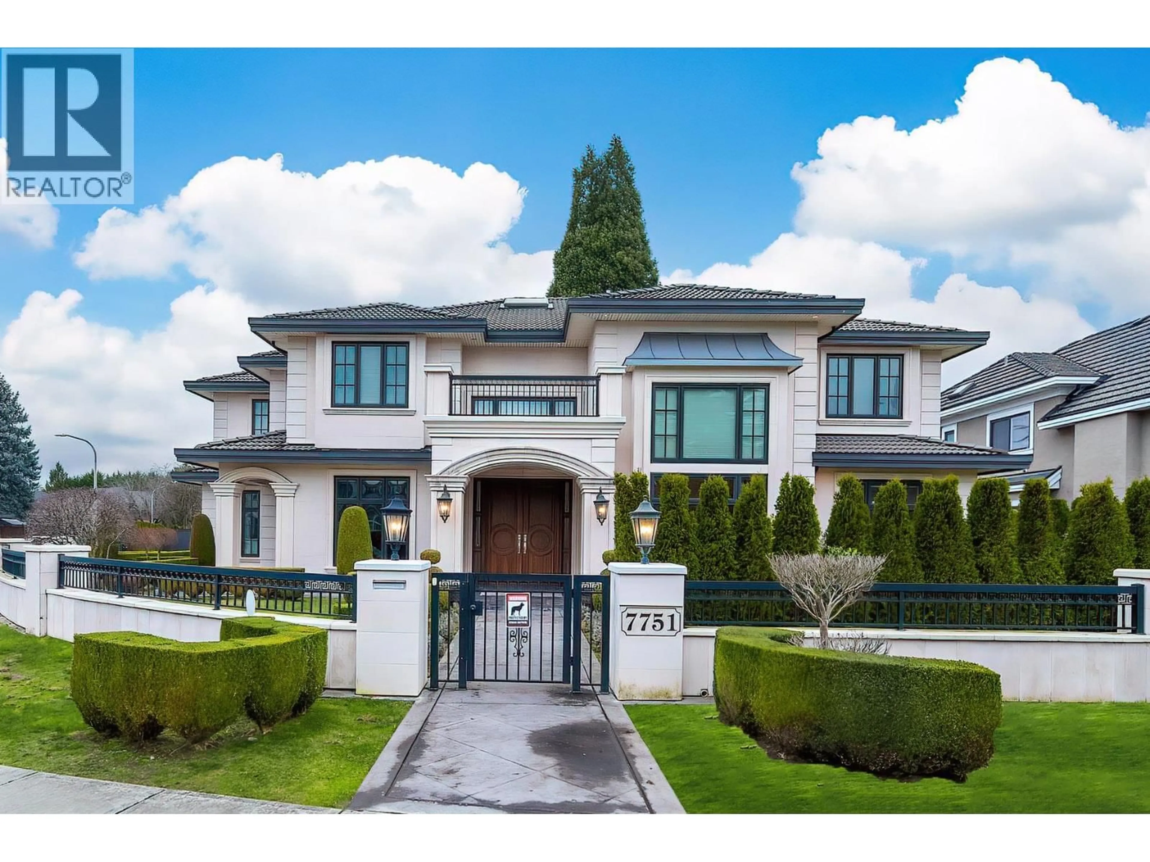 Home with brick exterior material, street for 7751 SUNNYHOLME CRESCENT, Richmond British Columbia V6Y1G8