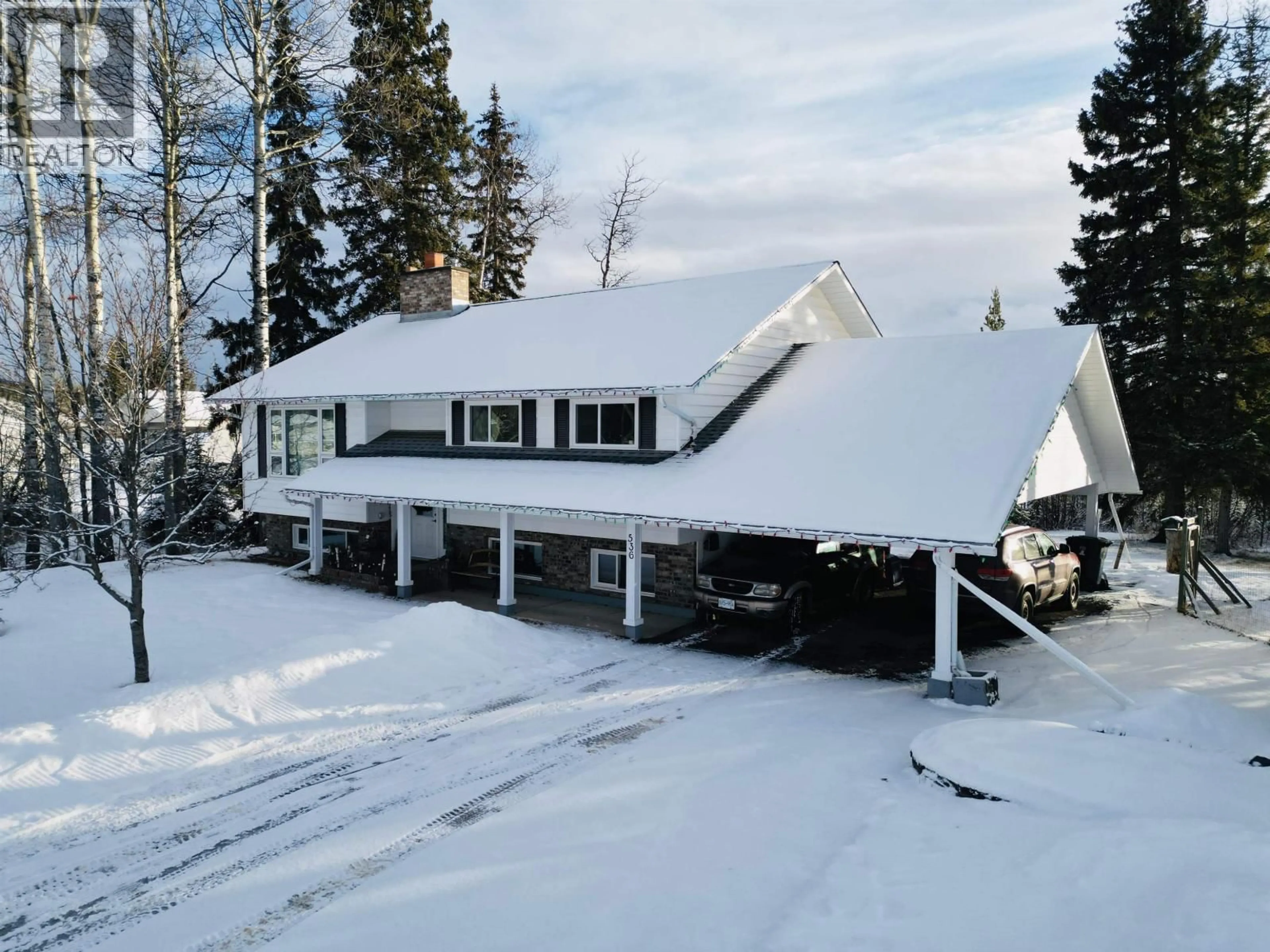A pic from outside/outdoor area/front of a property/back of a property/a pic from drone, unknown for 536 5TH AVENUE, Burns Lake British Columbia V0J1E0