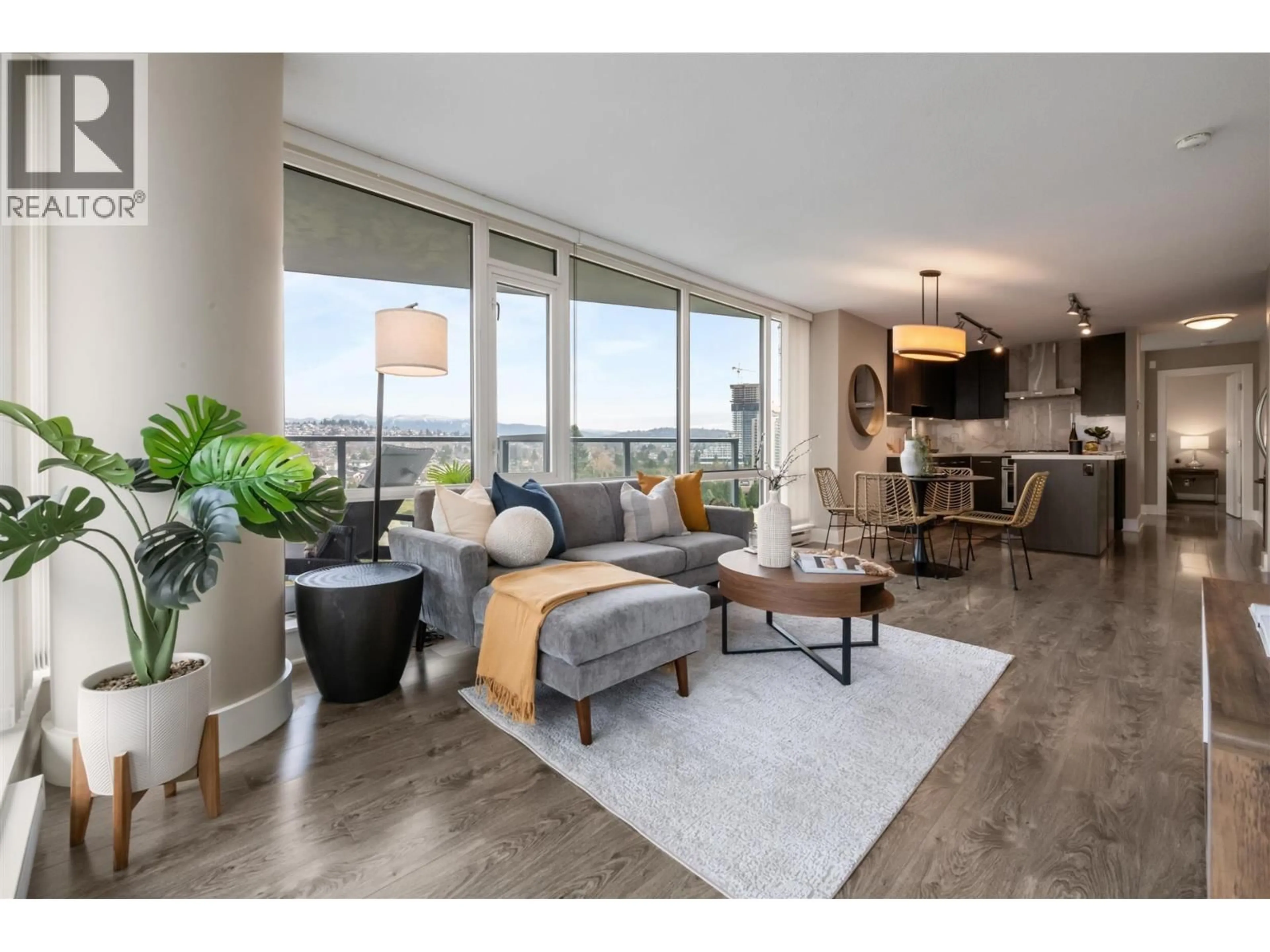 Living room with furniture, unknown for 1701 - 4189 HALIFAX STREET, Burnaby British Columbia V5C0H9