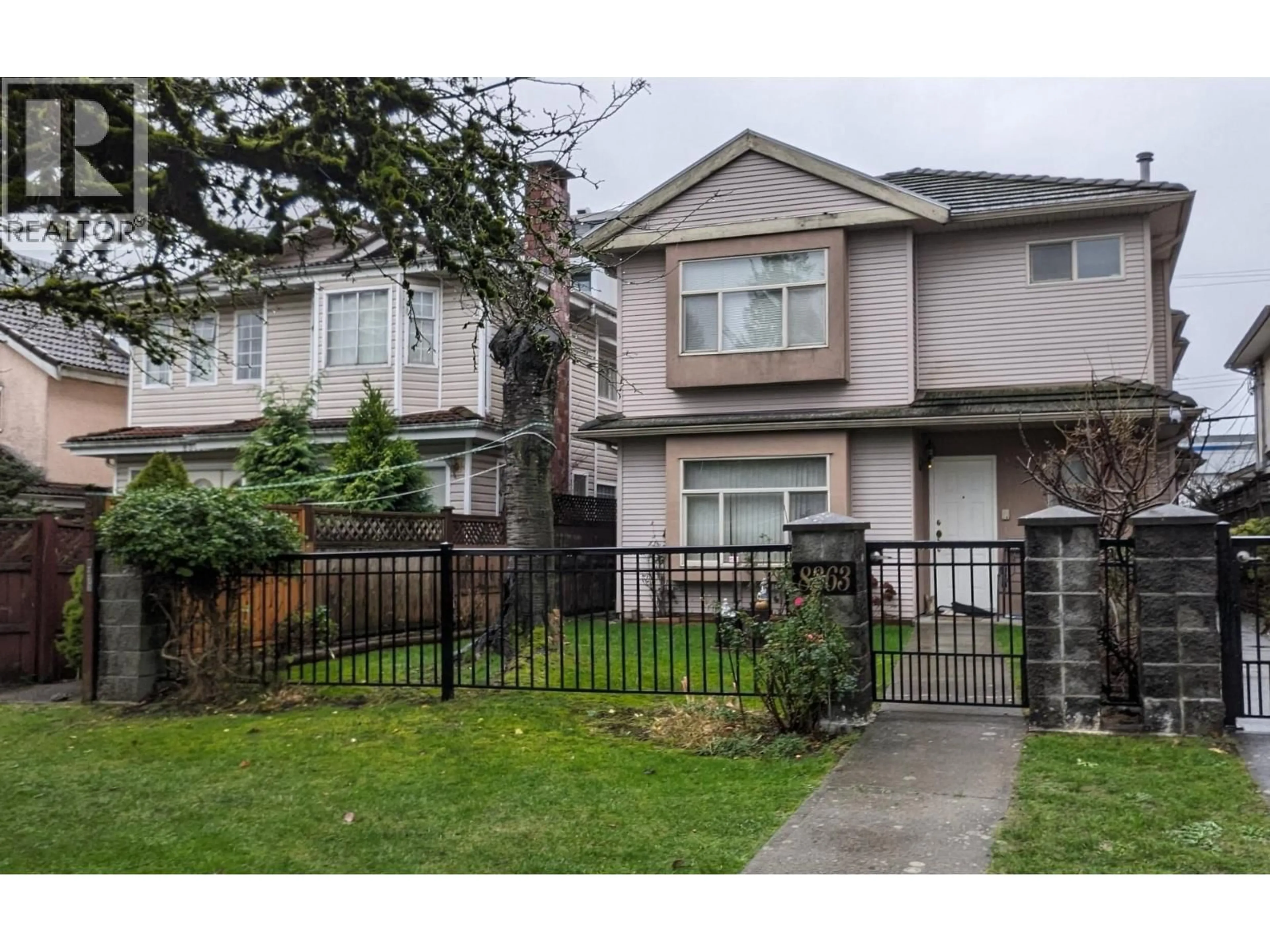 Home with vinyl exterior material, street for 8369 SHAUGHNESSY STREET, Vancouver British Columbia V6P3Y1